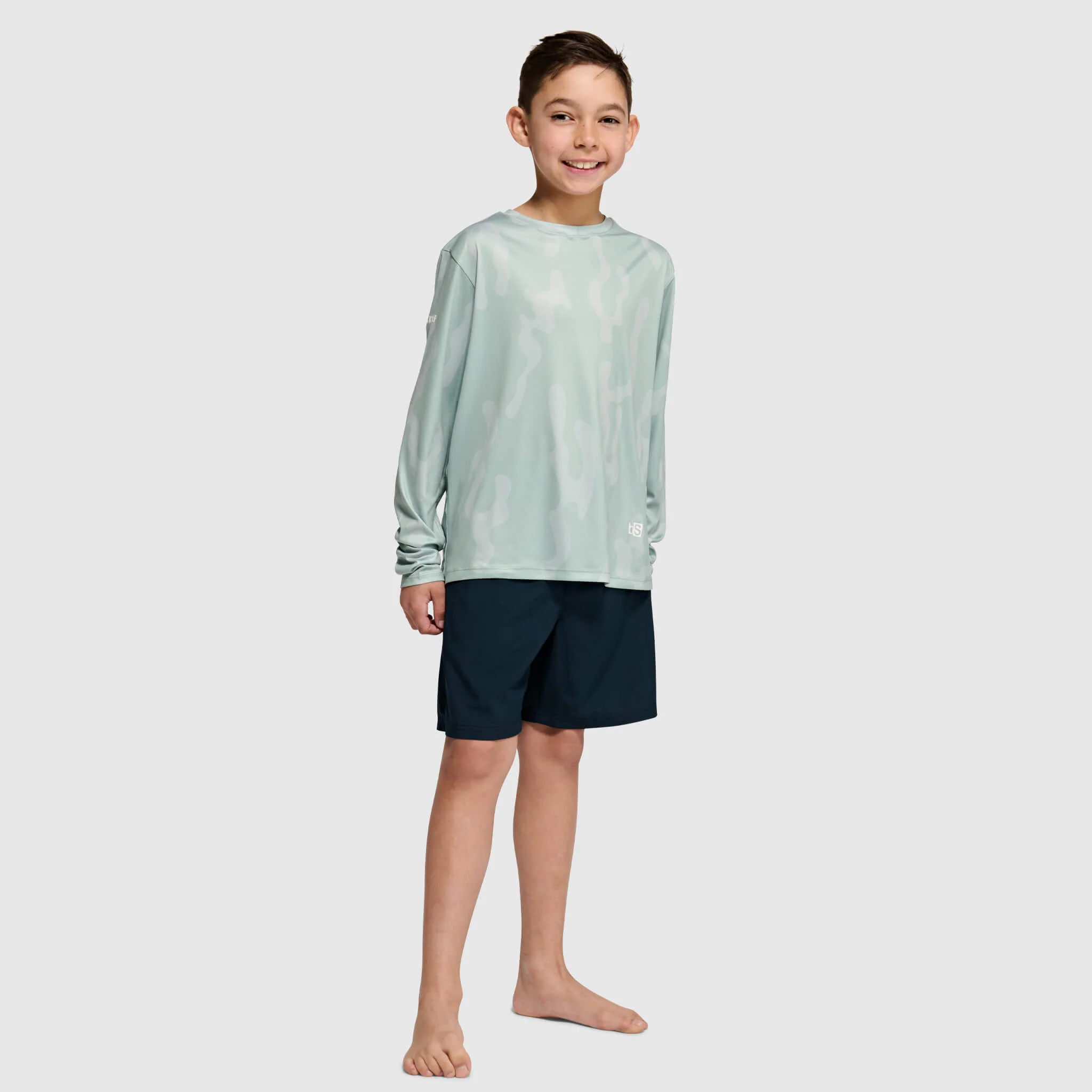 Big Kids' Brackish Long Sleeve Sun Shirt - Image 24
