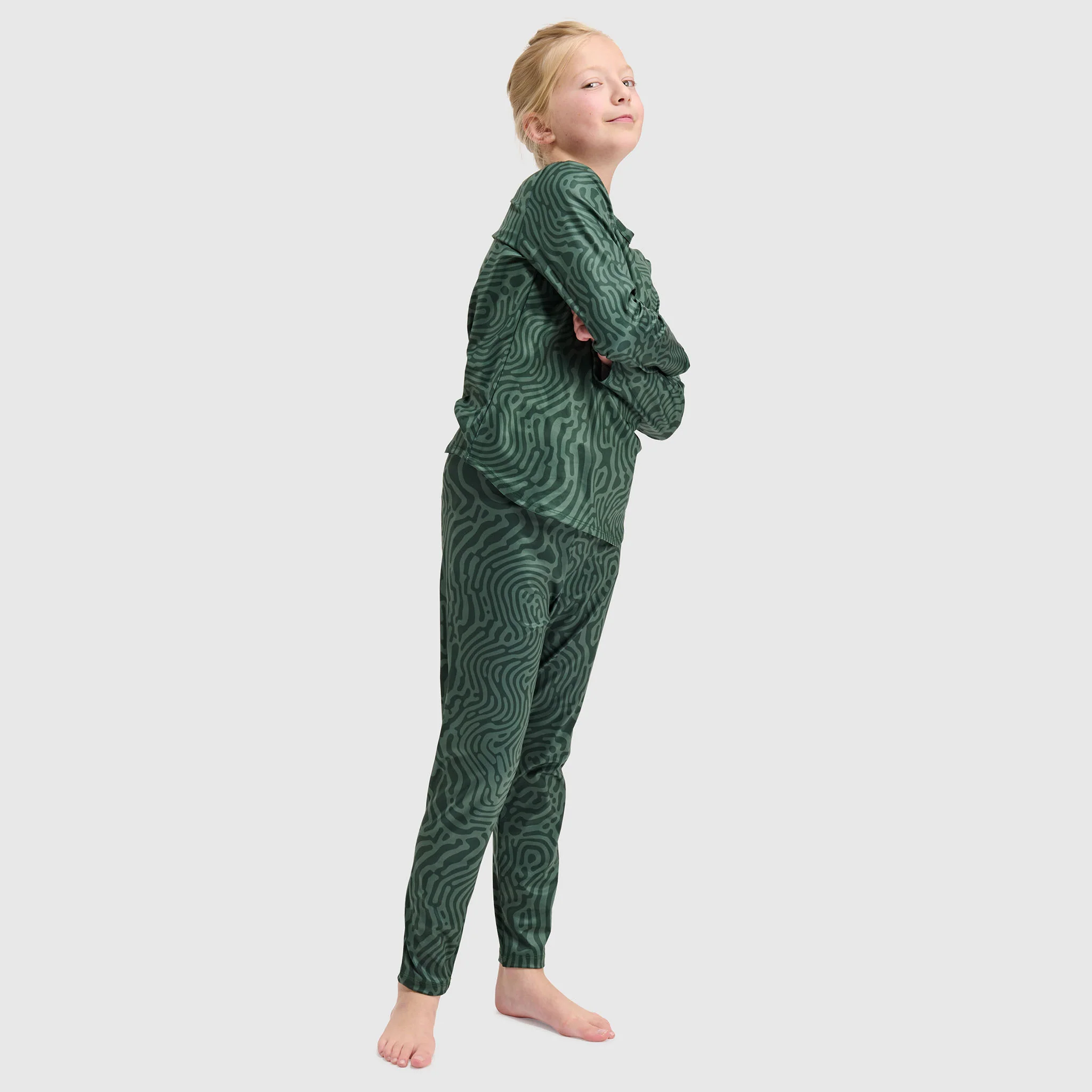 Big Kids' Evolver Base Layer Crewneck - Image 15