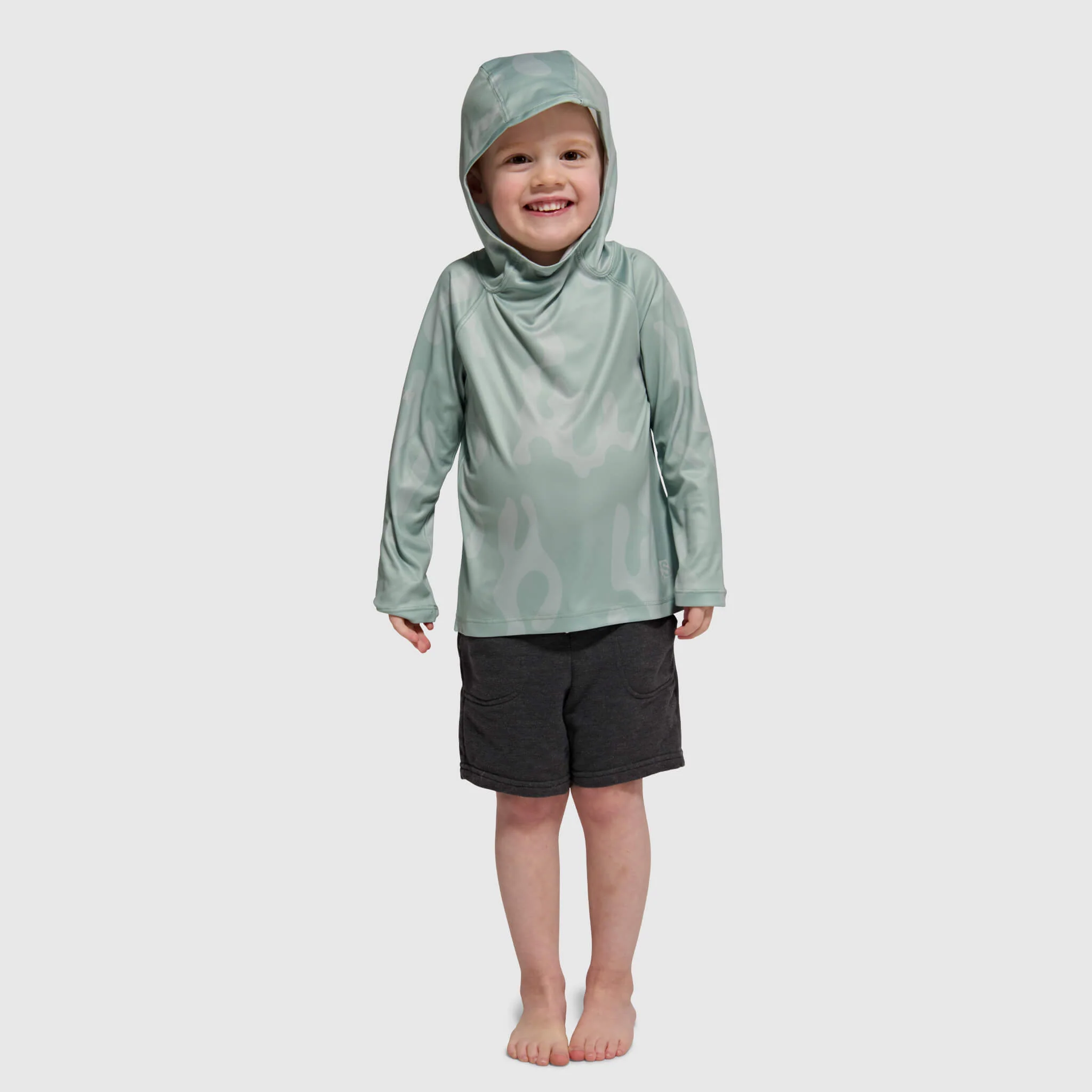 Kids' Brackish Sun Hoodie - Image 4