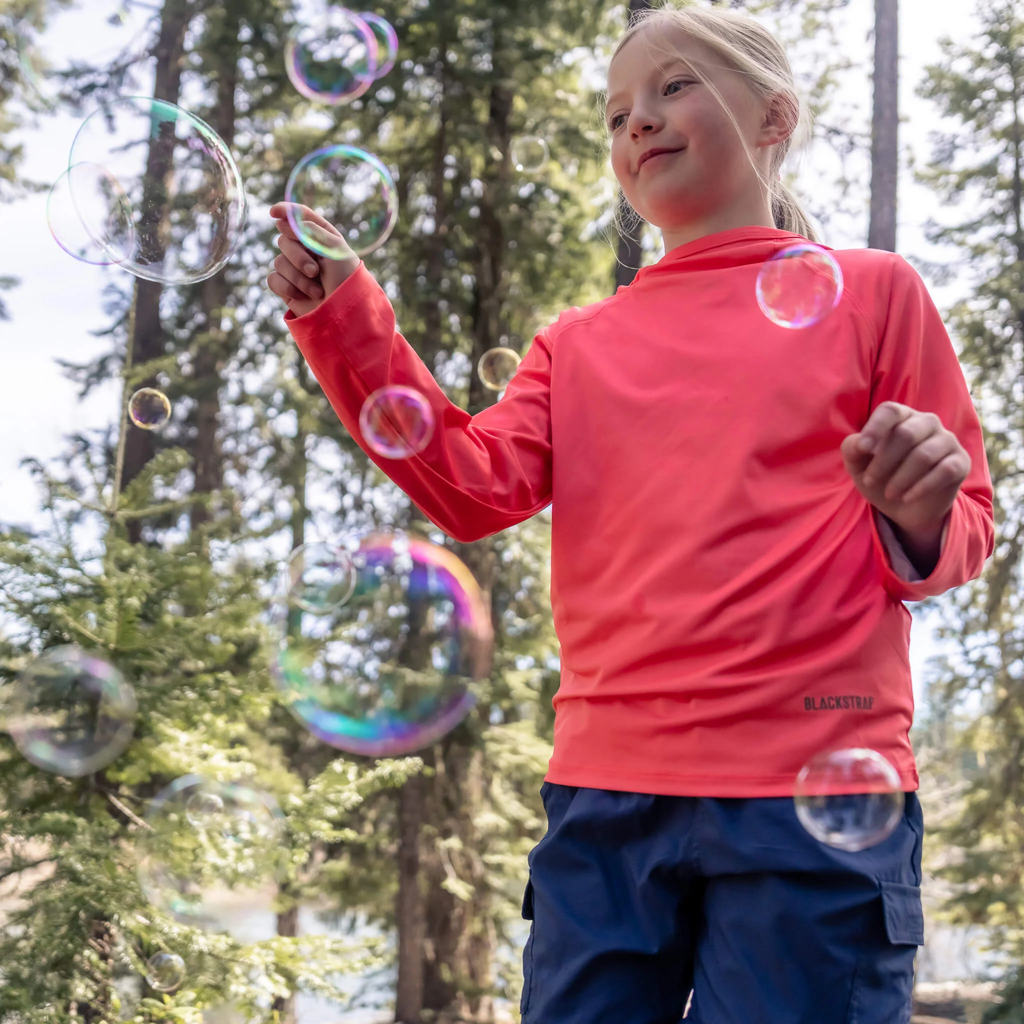 Kids' Brackish Sun Hoodie - Image 43