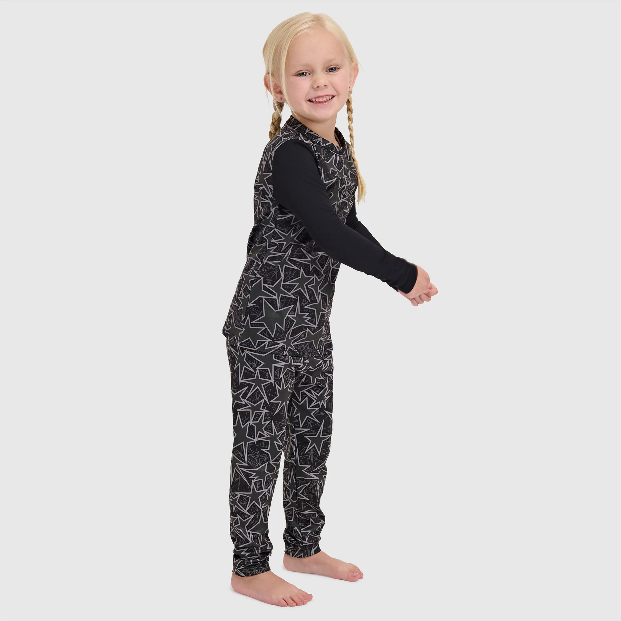 Kids' Little Pine Base Layer Crewneck - Image 13