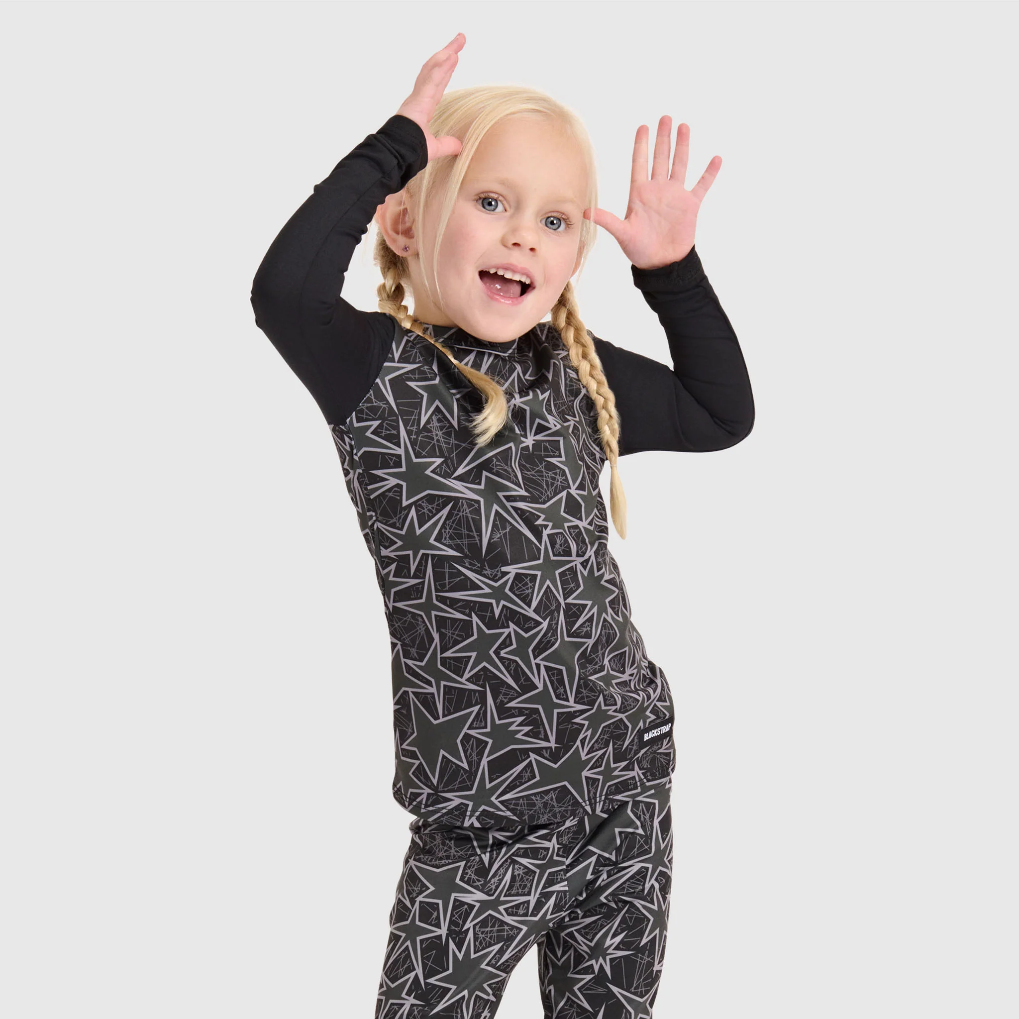 Kids' Little Pine Base Layer Crewneck - Image 16