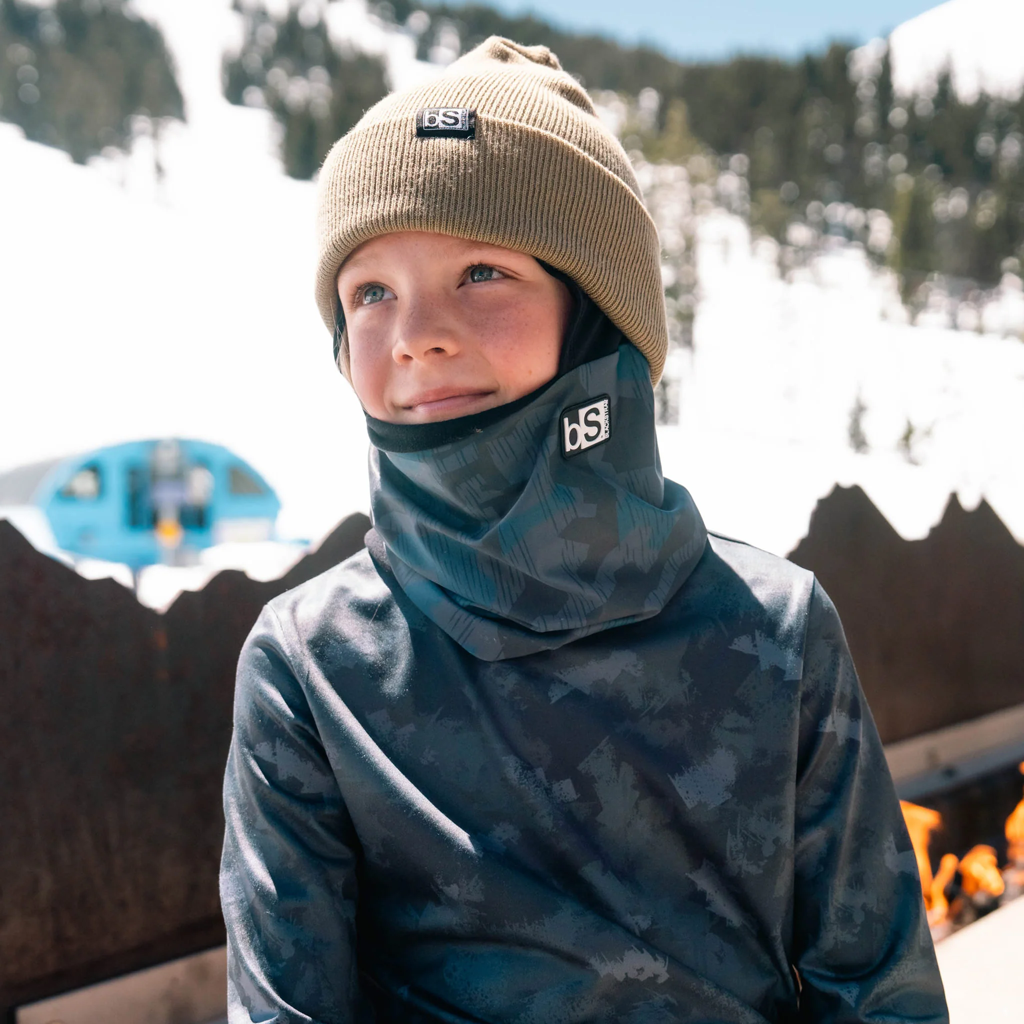 Kids' Treble Hood Balaclava Solid Tones - Image 35