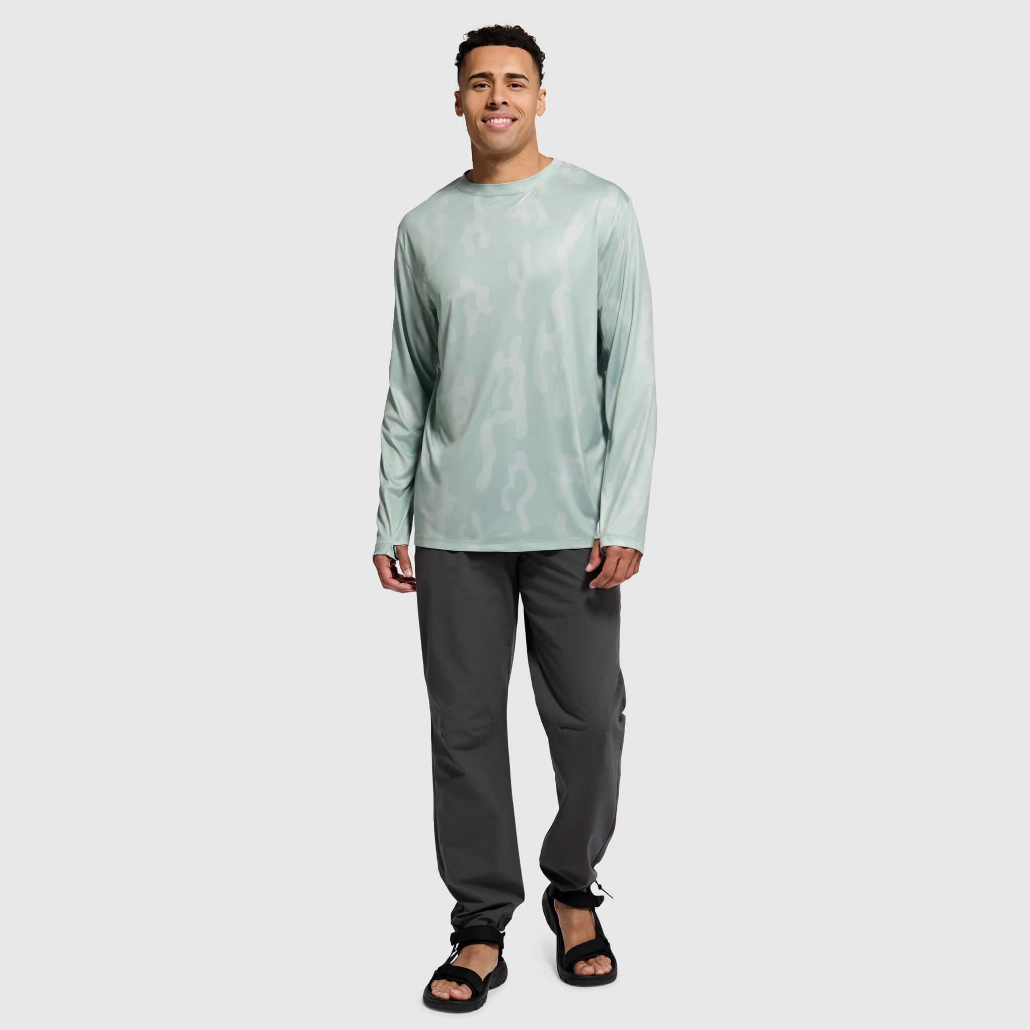Men's Brackish Long Sleeve Sun Shirt - Image 18