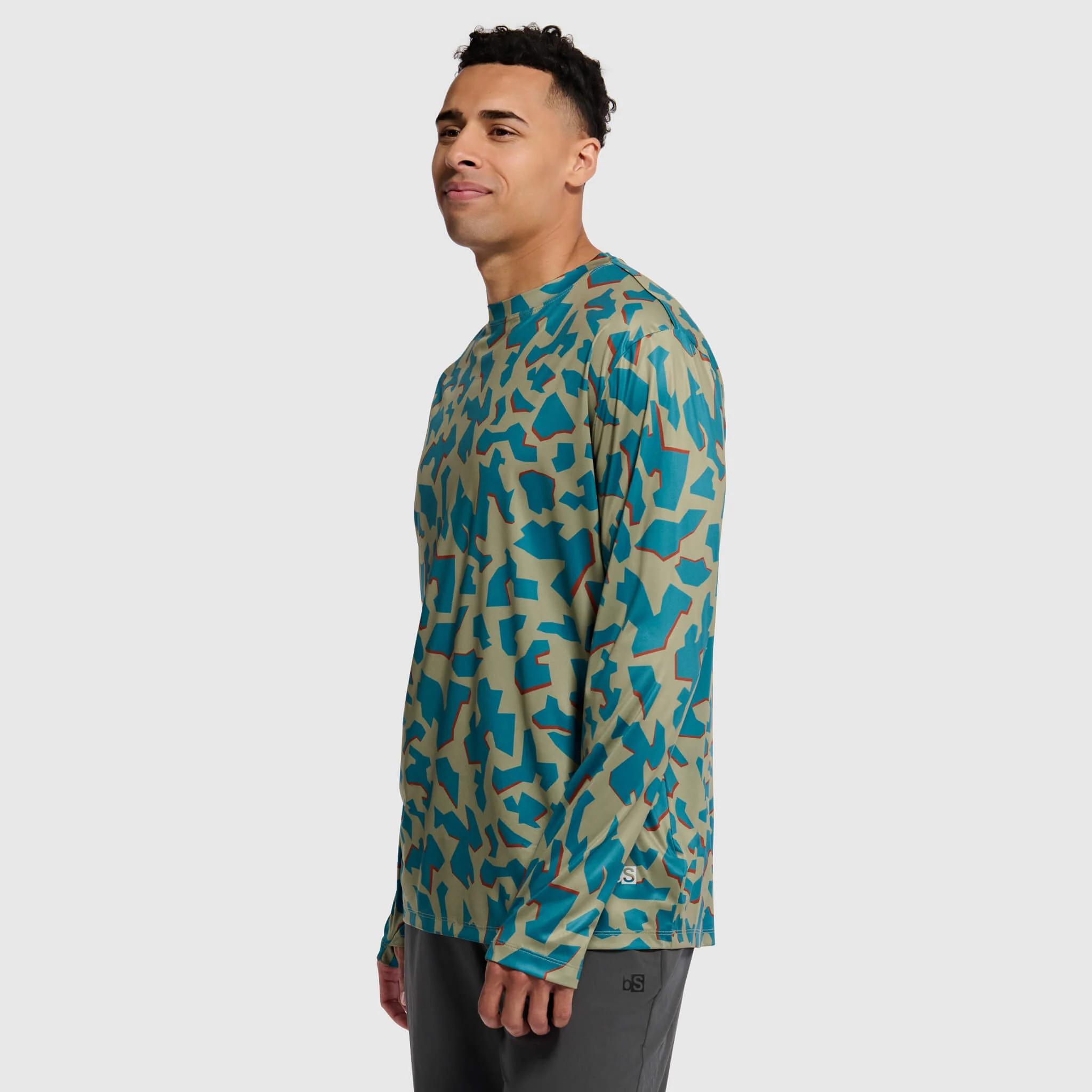 Men's Brackish Long Sleeve Sun Shirt - Image 23