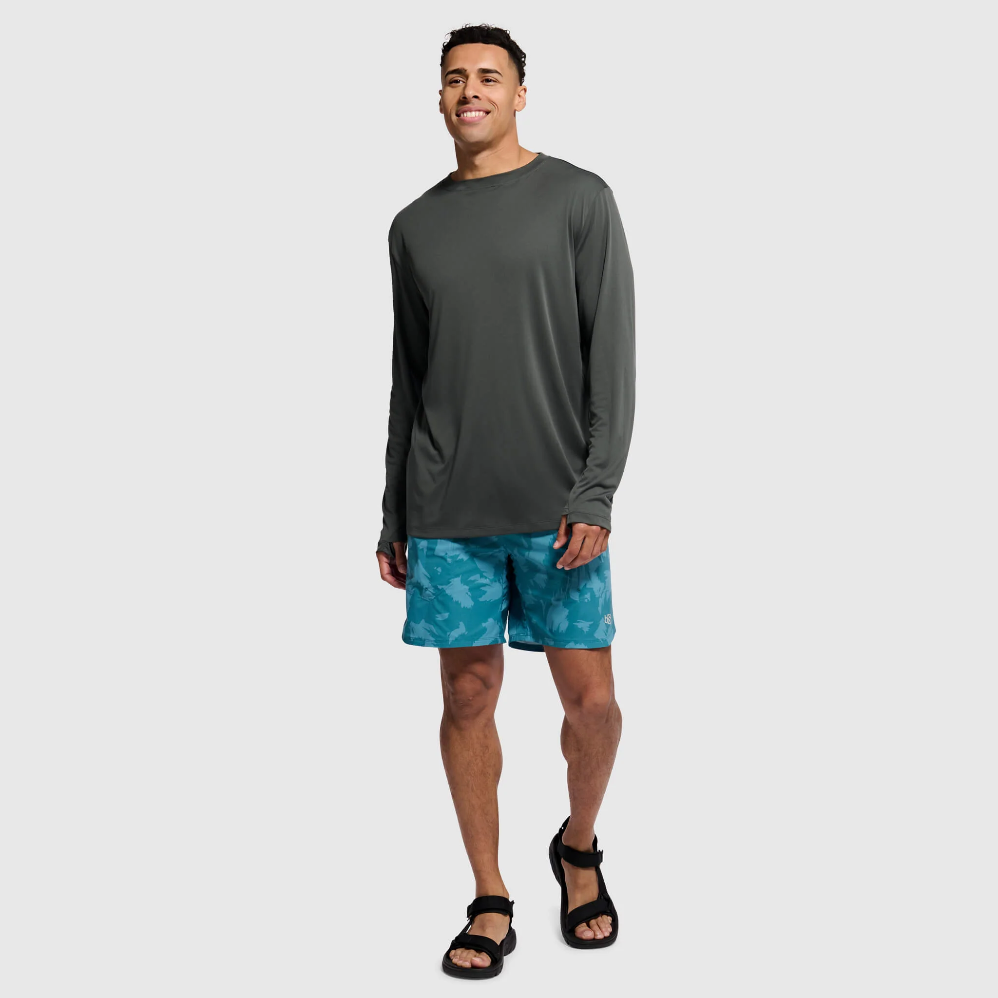 Men's Brackish Long Sleeve Sun Shirt - Image 28