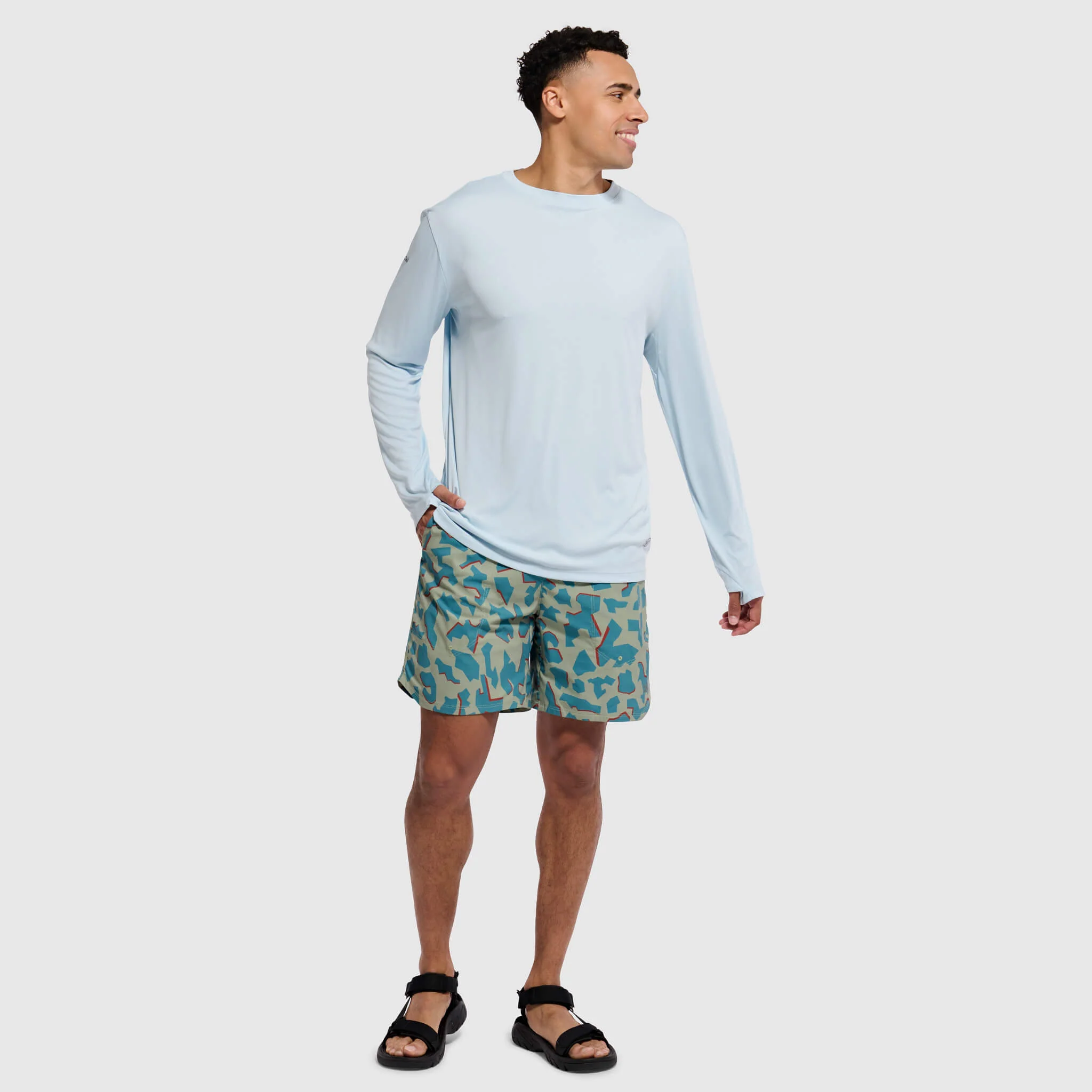 Men's Brackish Long Sleeve Sun Shirt - Image 5