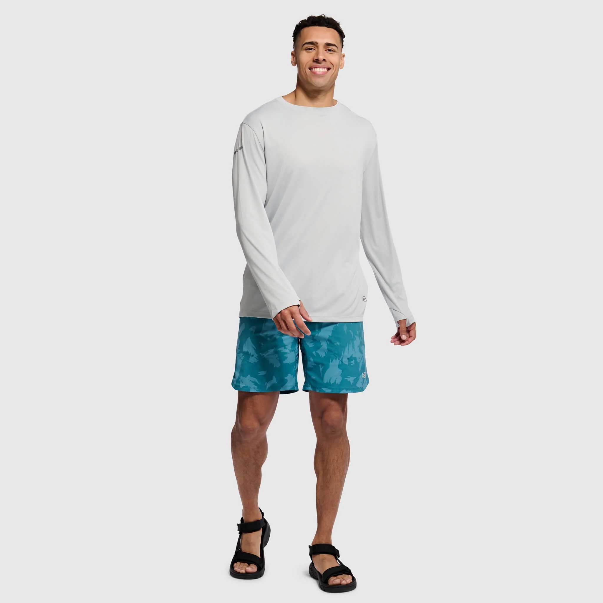 Men's Brackish Long Sleeve Sun Shirt - Image 9