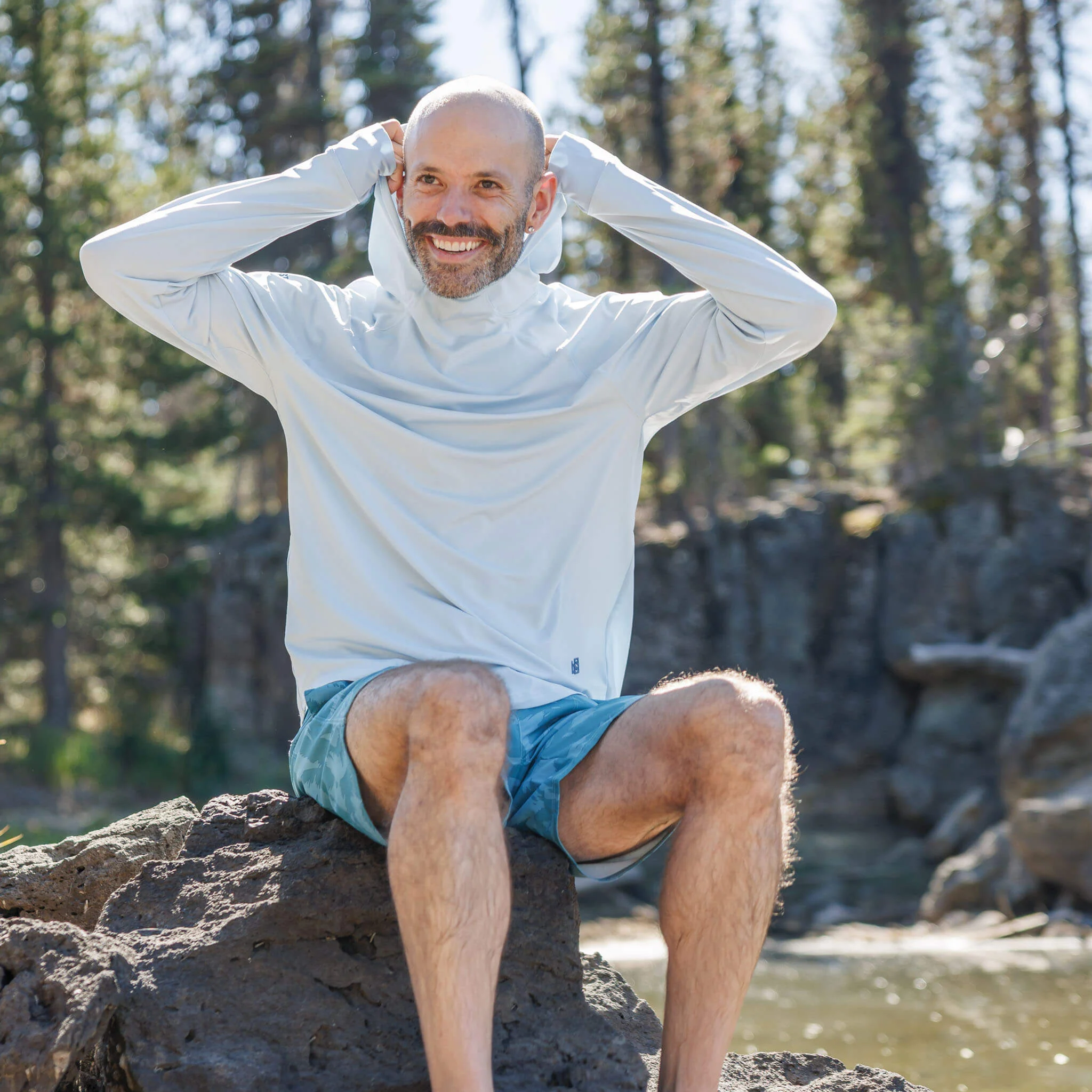 Men's Brackish Sun Hoodie - Image 19