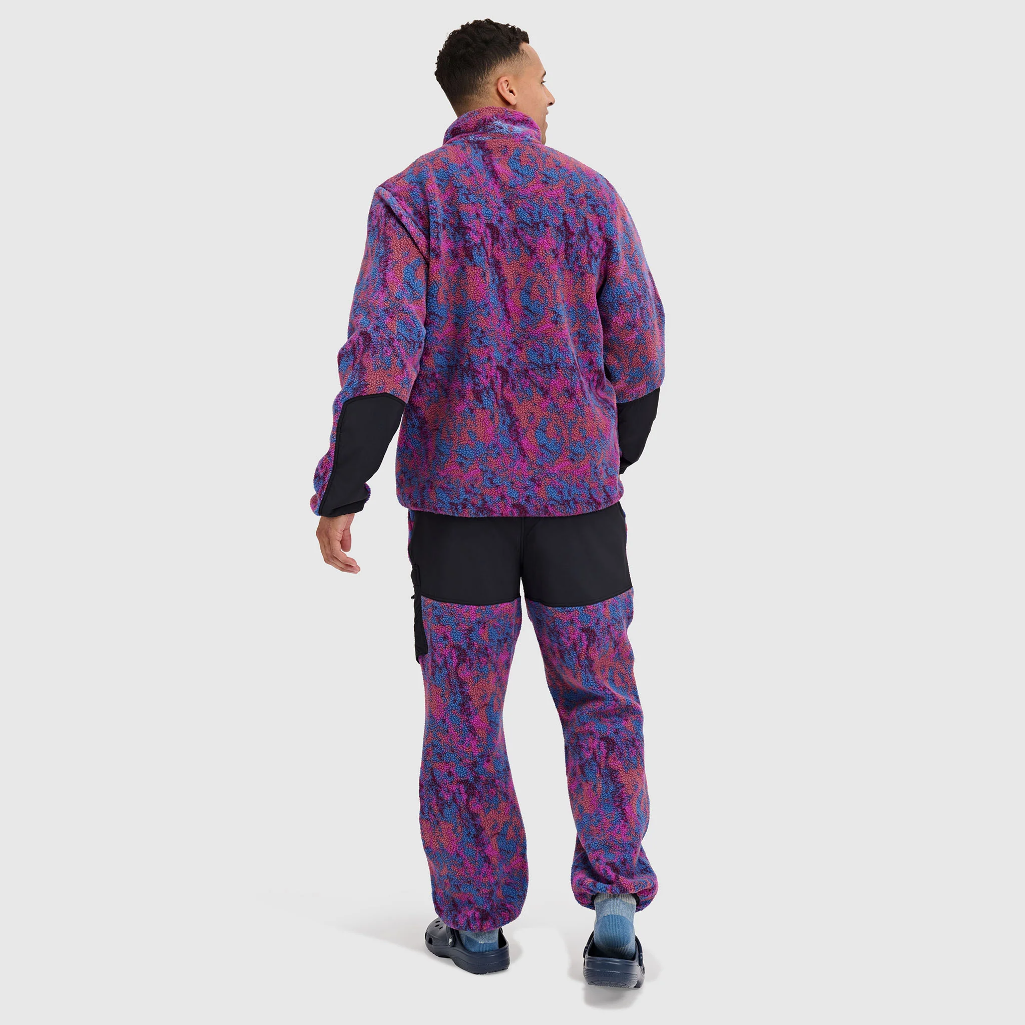 Men's Caldera Sherpa Fleece Pullover 1/2 Snap - Image 13