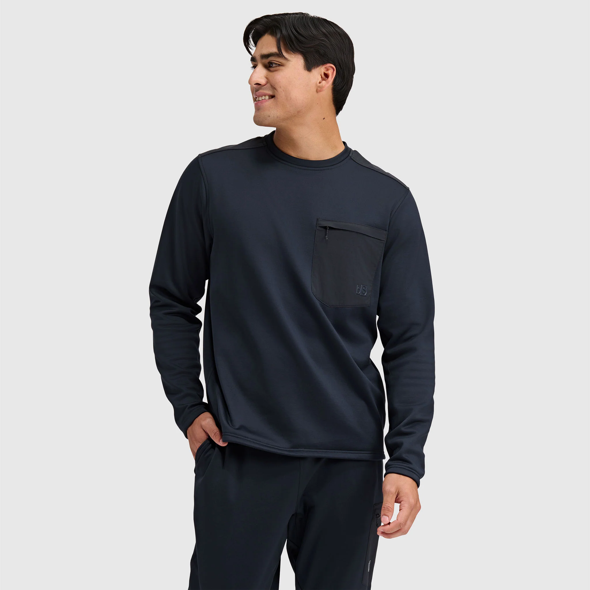 Men's Spectrum Fleece Pullover Crew - Image 4