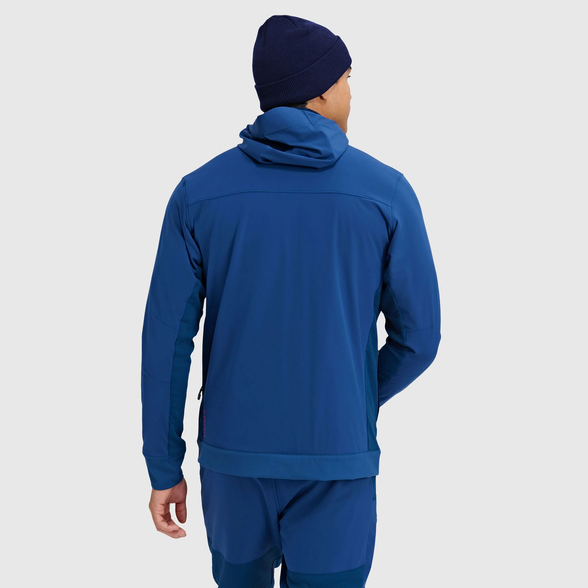 Men's Tribrid Grid Fleece Softshell Jacket - Image 12