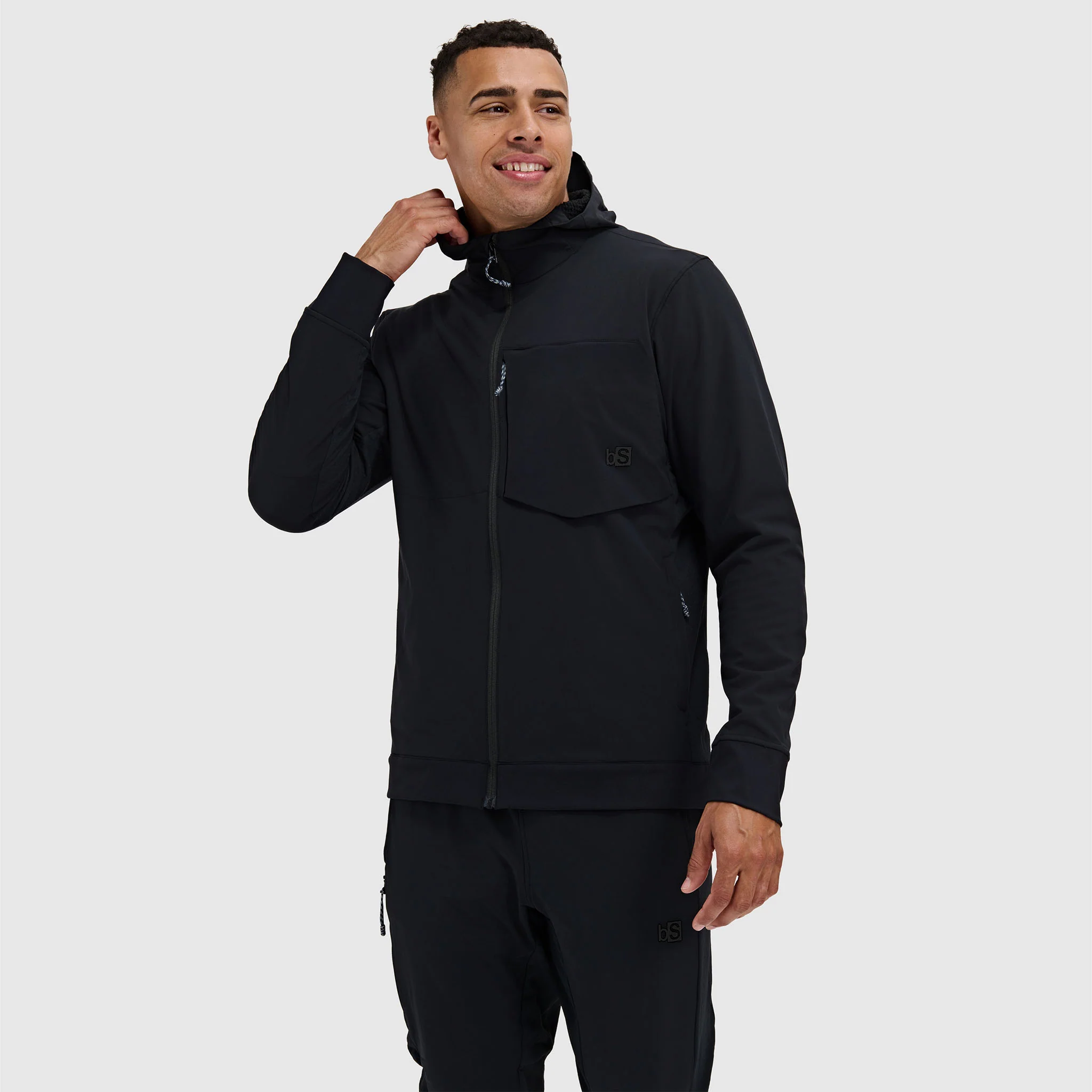 Men's Tribrid Grid Fleece Softshell Jacket - Image 16
