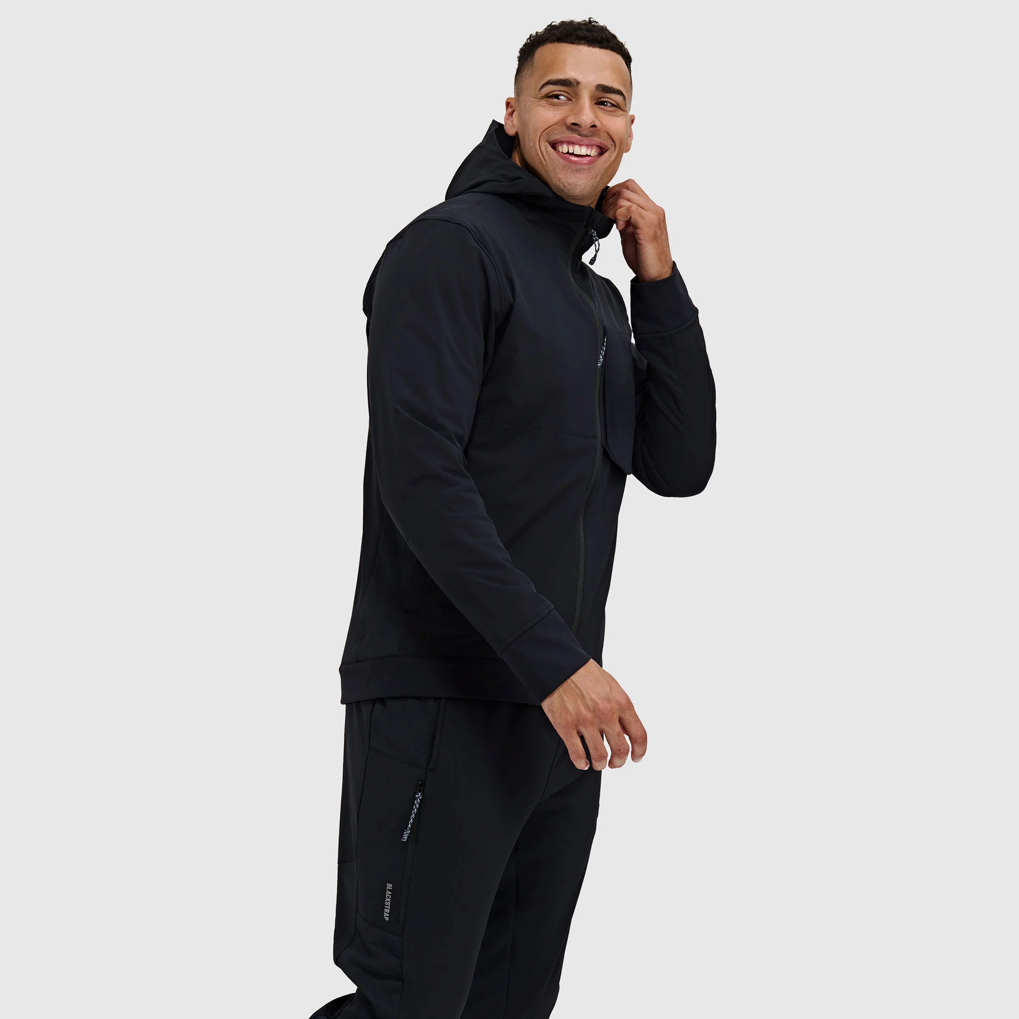 Men's Tribrid Grid Fleece Softshell Jacket - Image 18