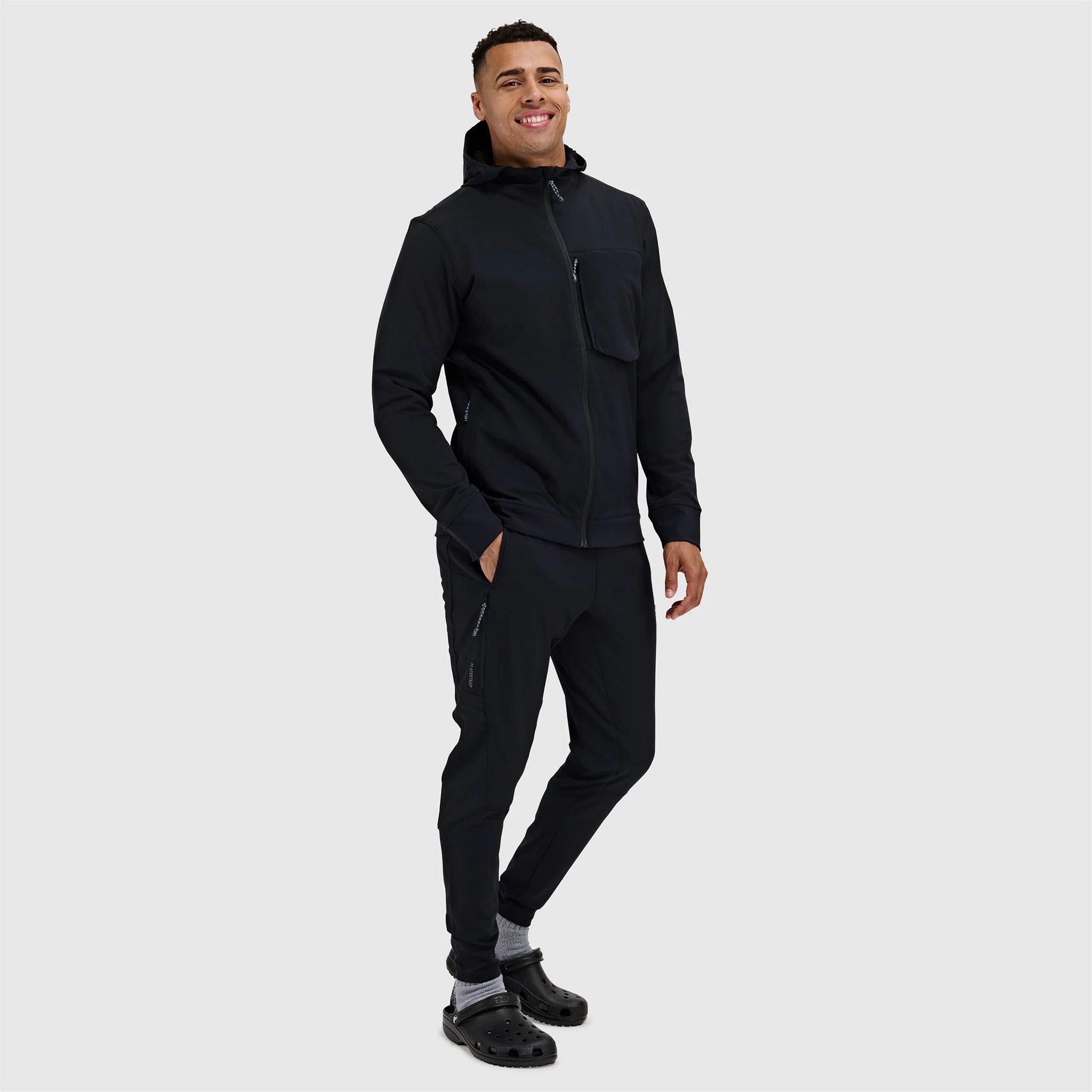 Men's Tribrid Grid Fleece Softshell Jacket - Image 19