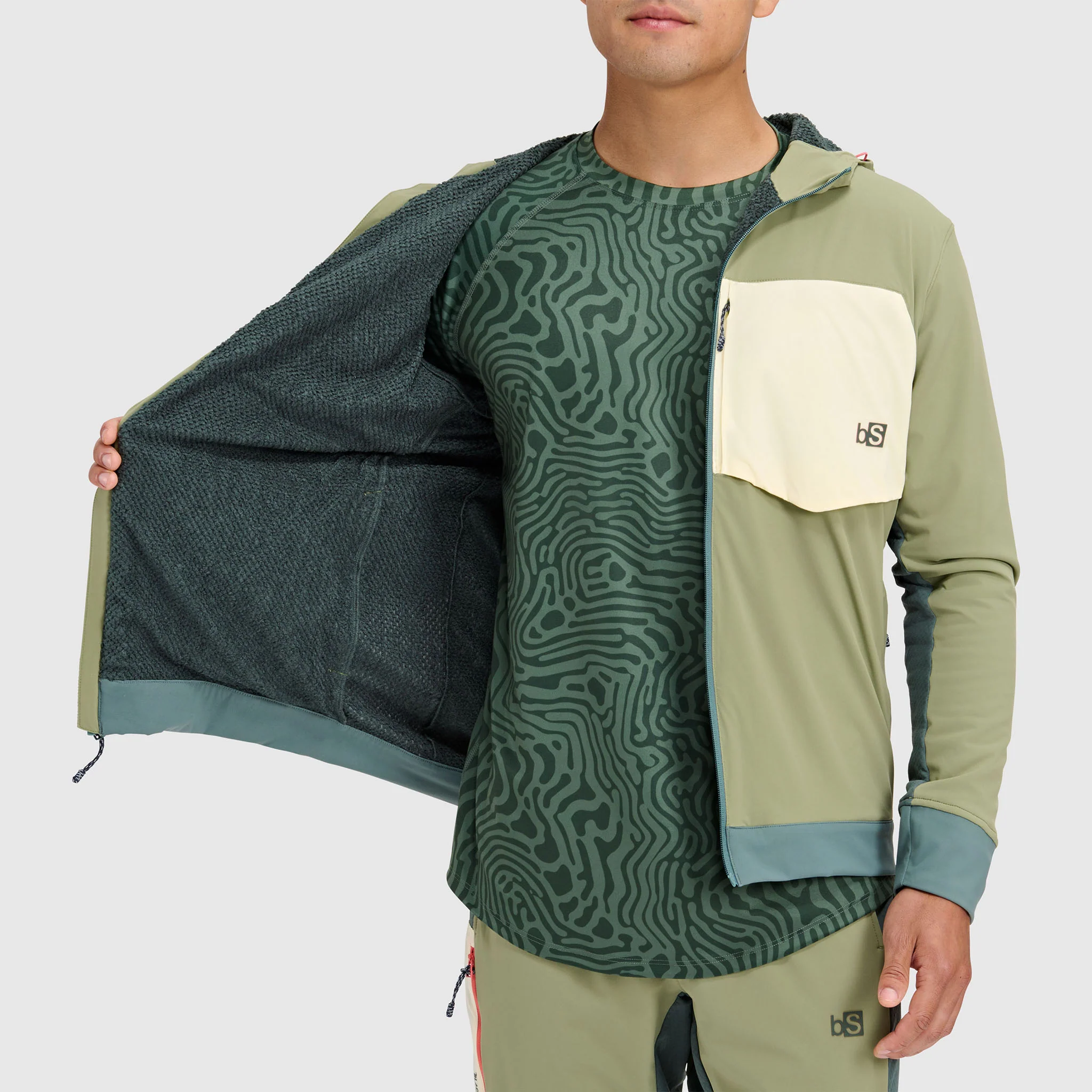 Men's Tribrid Grid Fleece Softshell Jacket - Image 26
