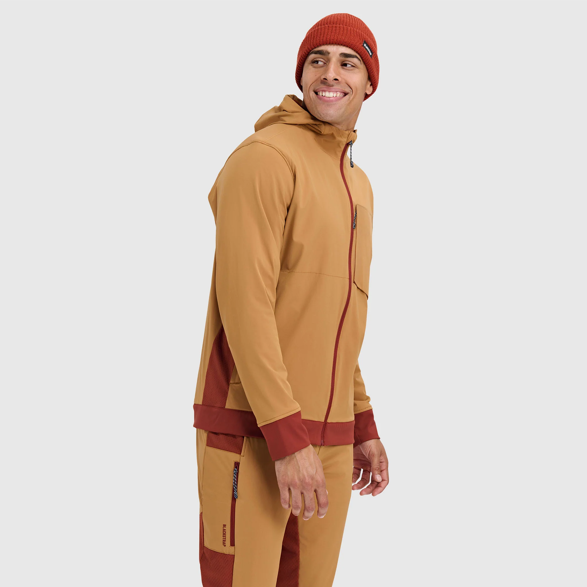 Men's Tribrid Grid Fleece Softshell Jacket - Image 3