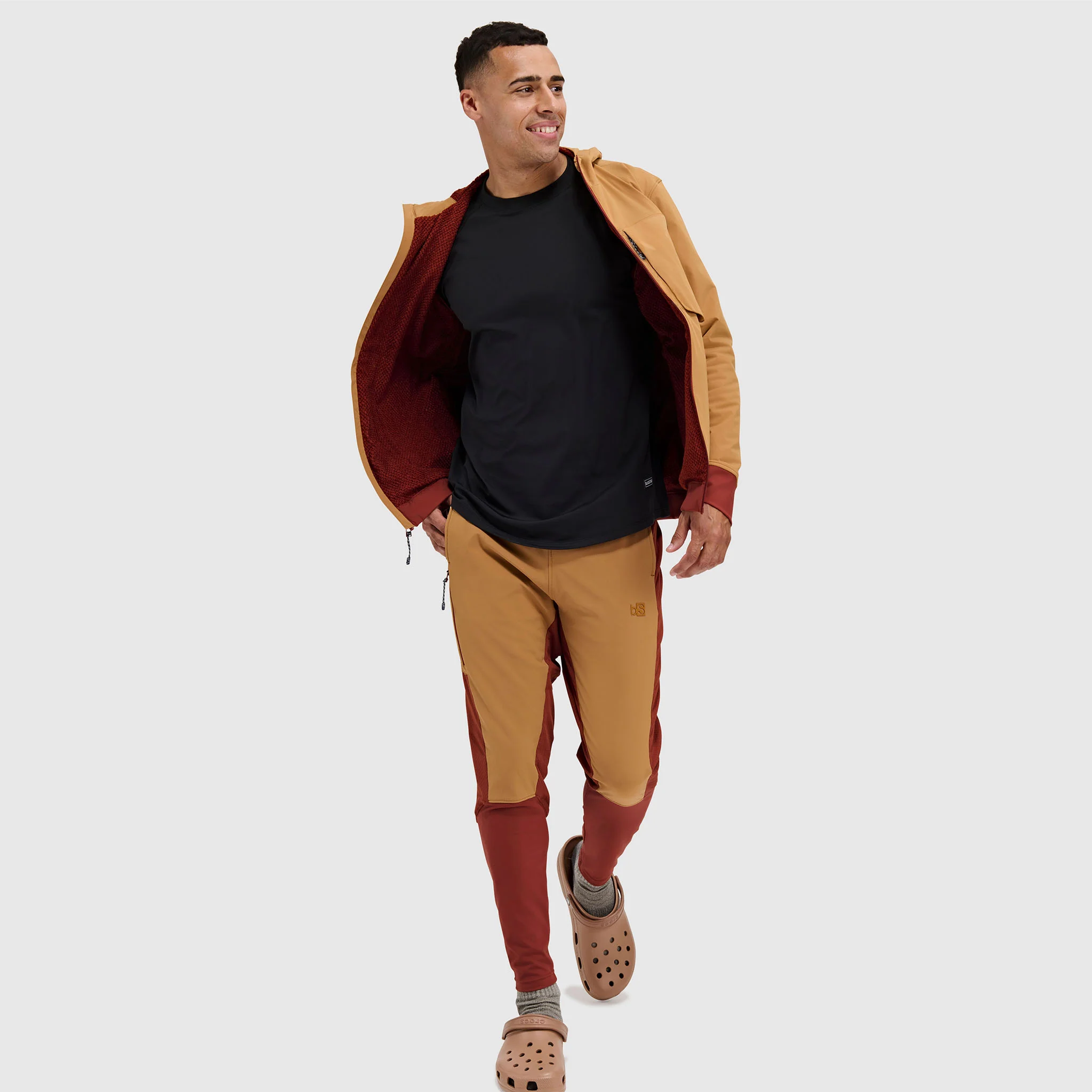 Men's Tribrid Grid Fleece Softshell Jacket - Image 6