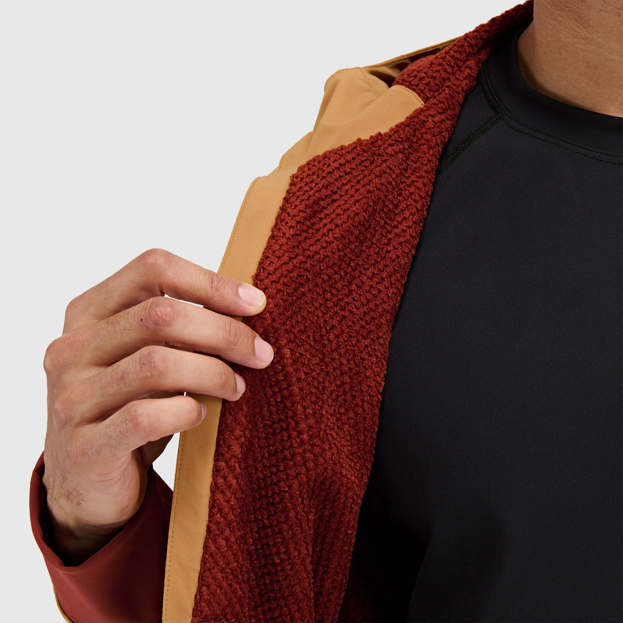 Men's Tribrid Grid Fleece Softshell Jacket - Image 7