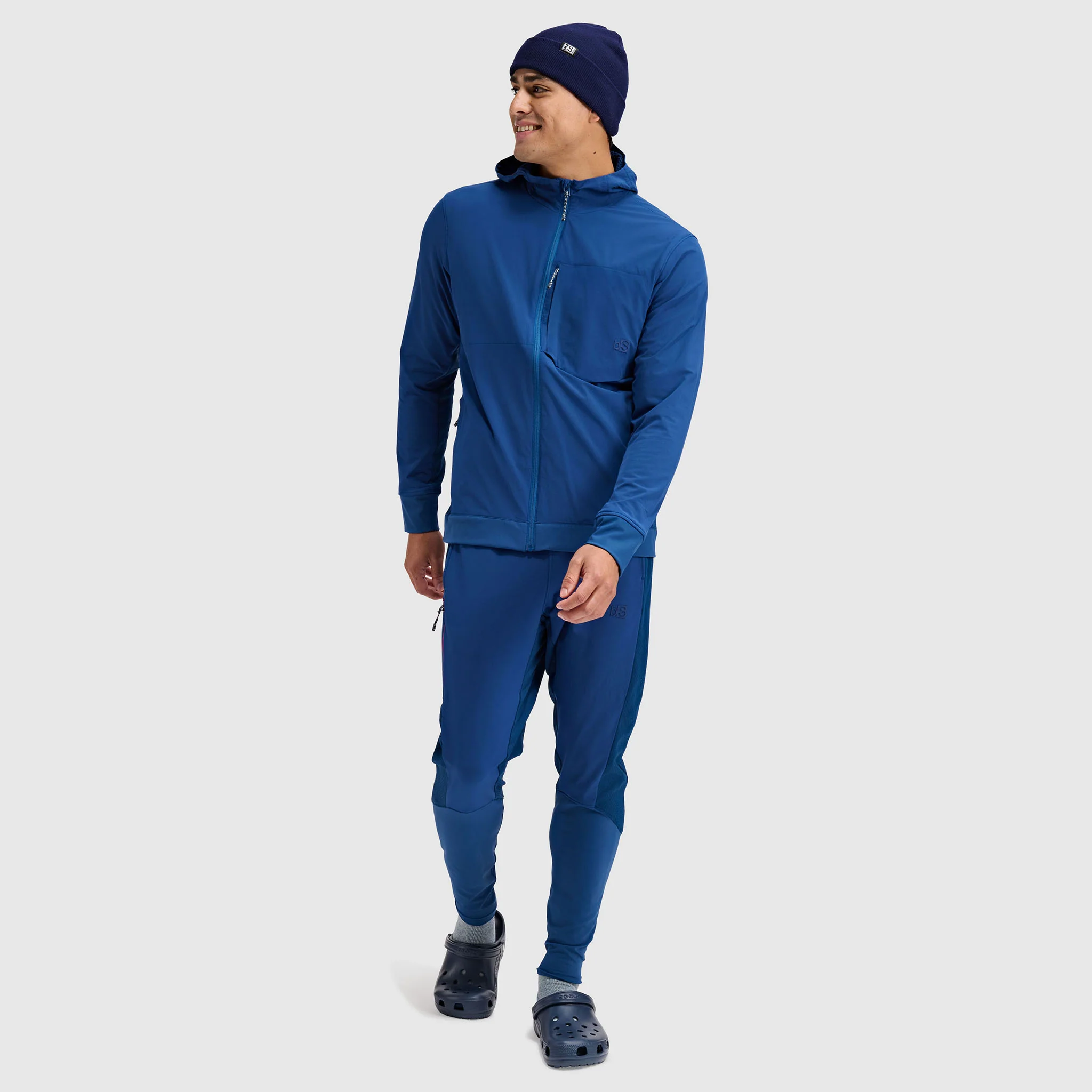 Men's Tribrid Grid Fleece Softshell Jacket - Image 9