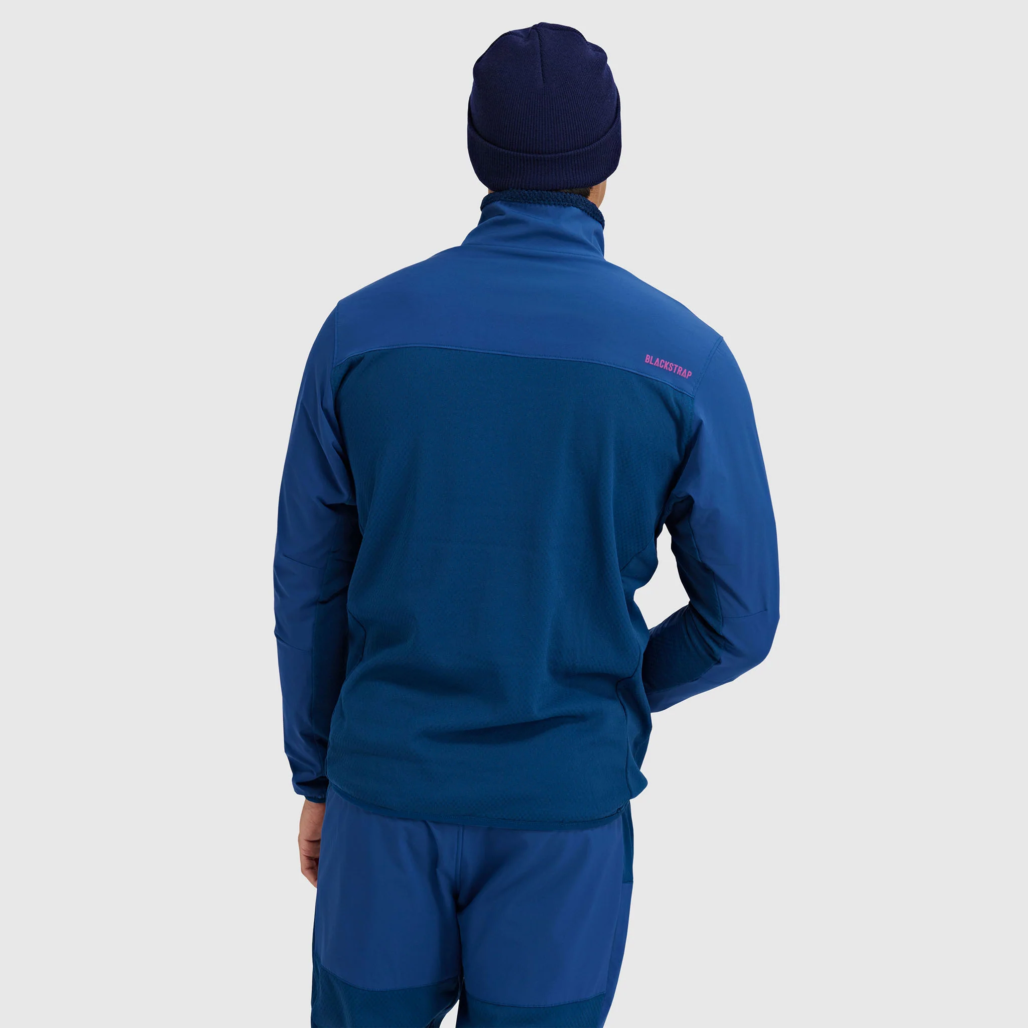 Men's Tribrid Grid Fleece Pullover Jacket 1/2 Zip - Image 11
