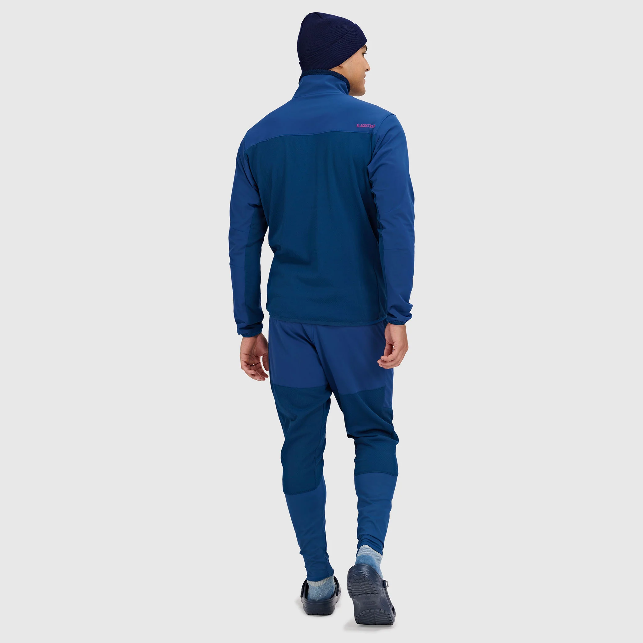 Men's Tribrid Grid Fleece Pullover Jacket 1/2 Zip - Image 12