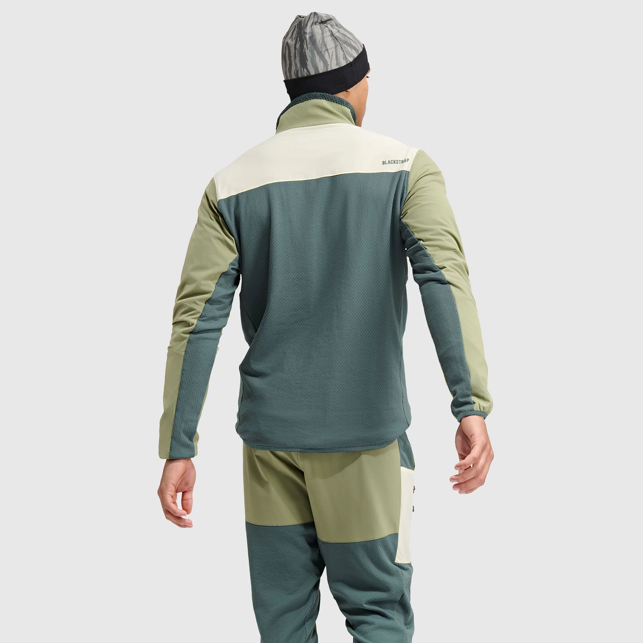 Men's Tribrid Grid Fleece Pullover Jacket 1/2 Zip - Image 21