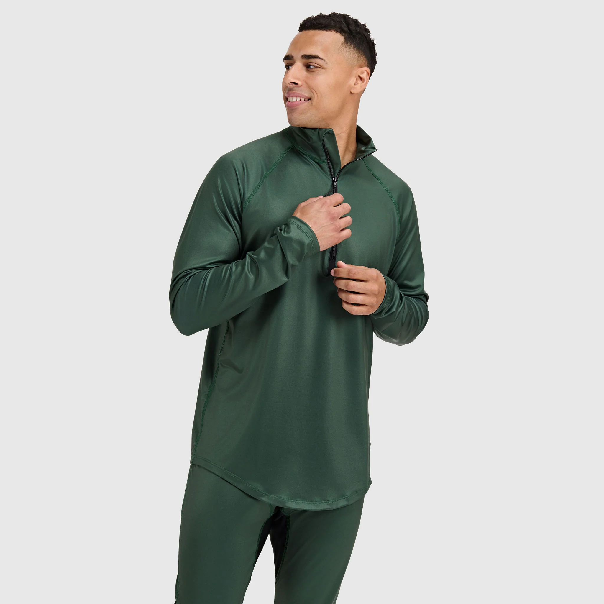 Men's Vista Base Layer Crewneck 1/4 Zip - Image 15