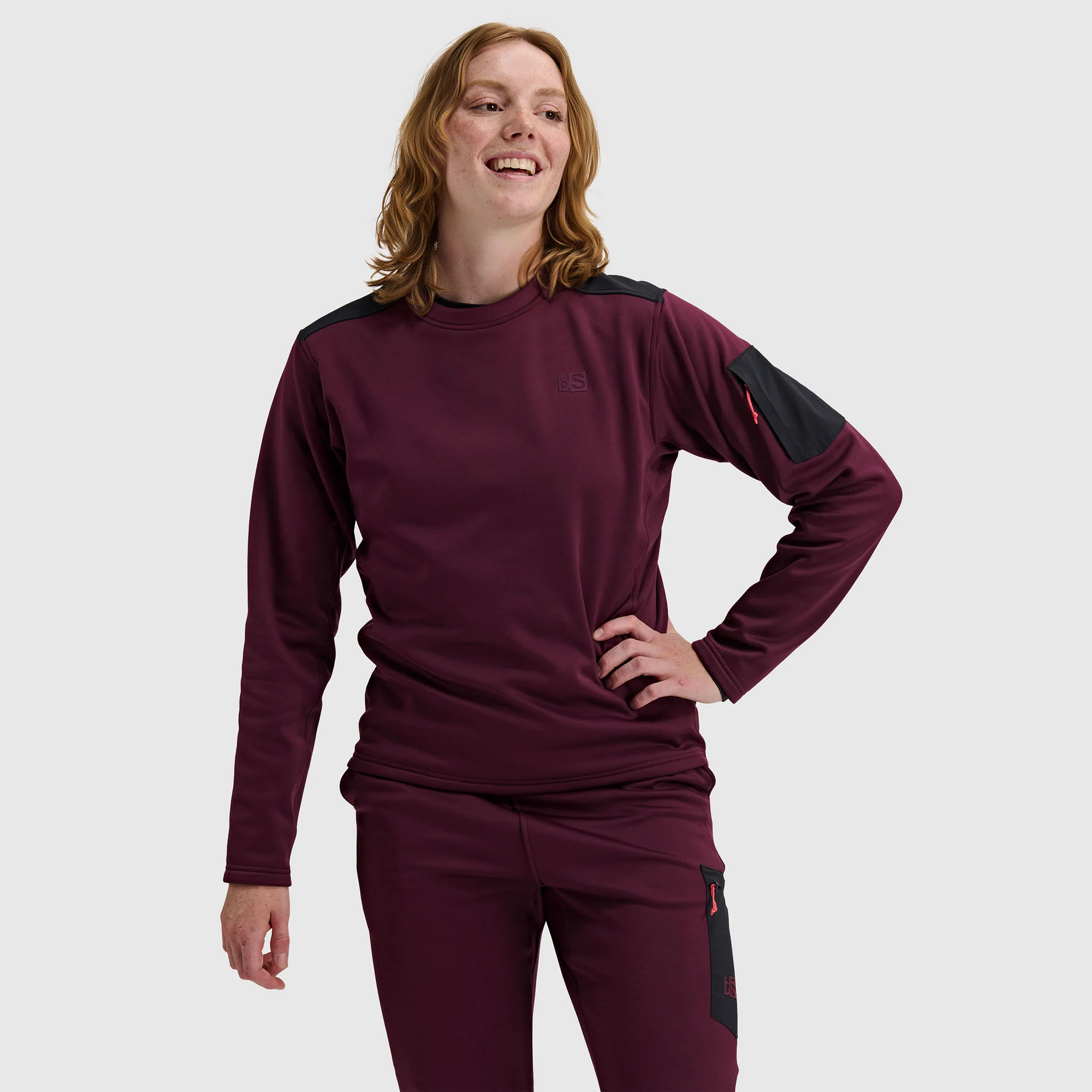 Women's Spectrum Fleece Pullover Crew - Image 10