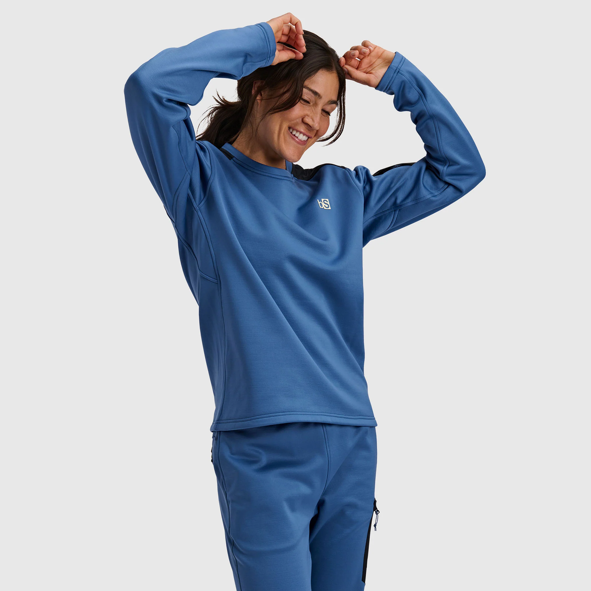 Women's Spectrum Fleece Pullover Crew - Image 3