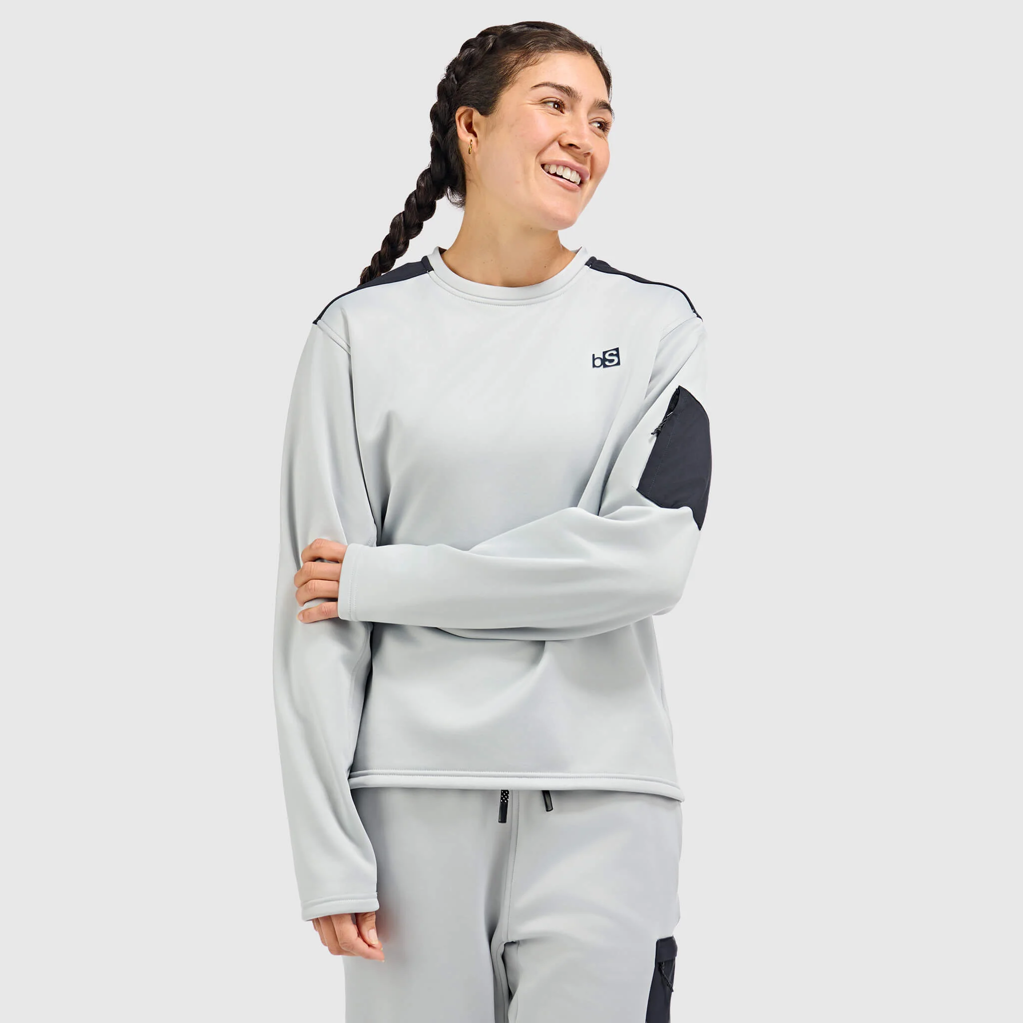 Women's Spectrum Fleece Pullover Crew - Image 4