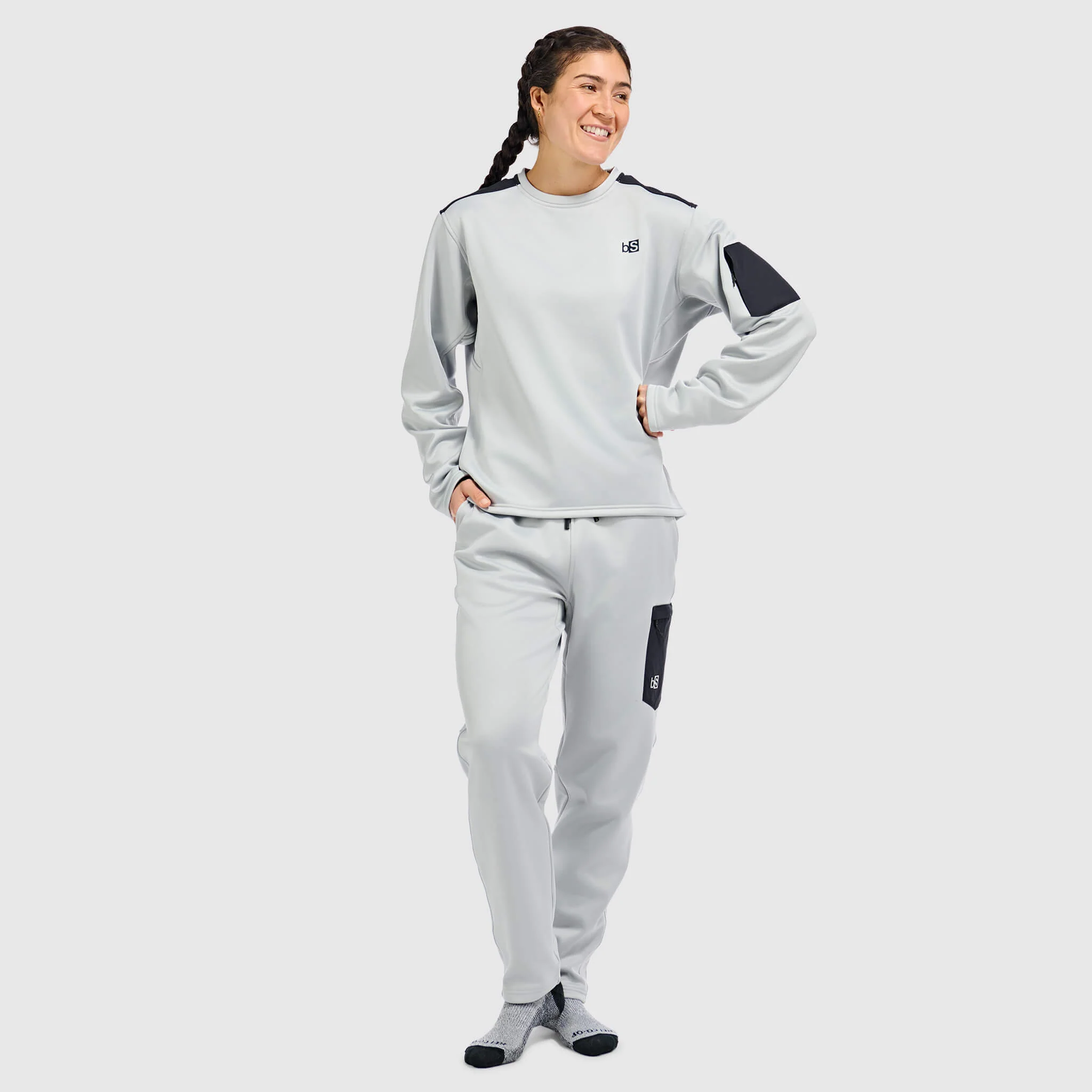 Women's Spectrum Fleece Pullover Crew - Image 5