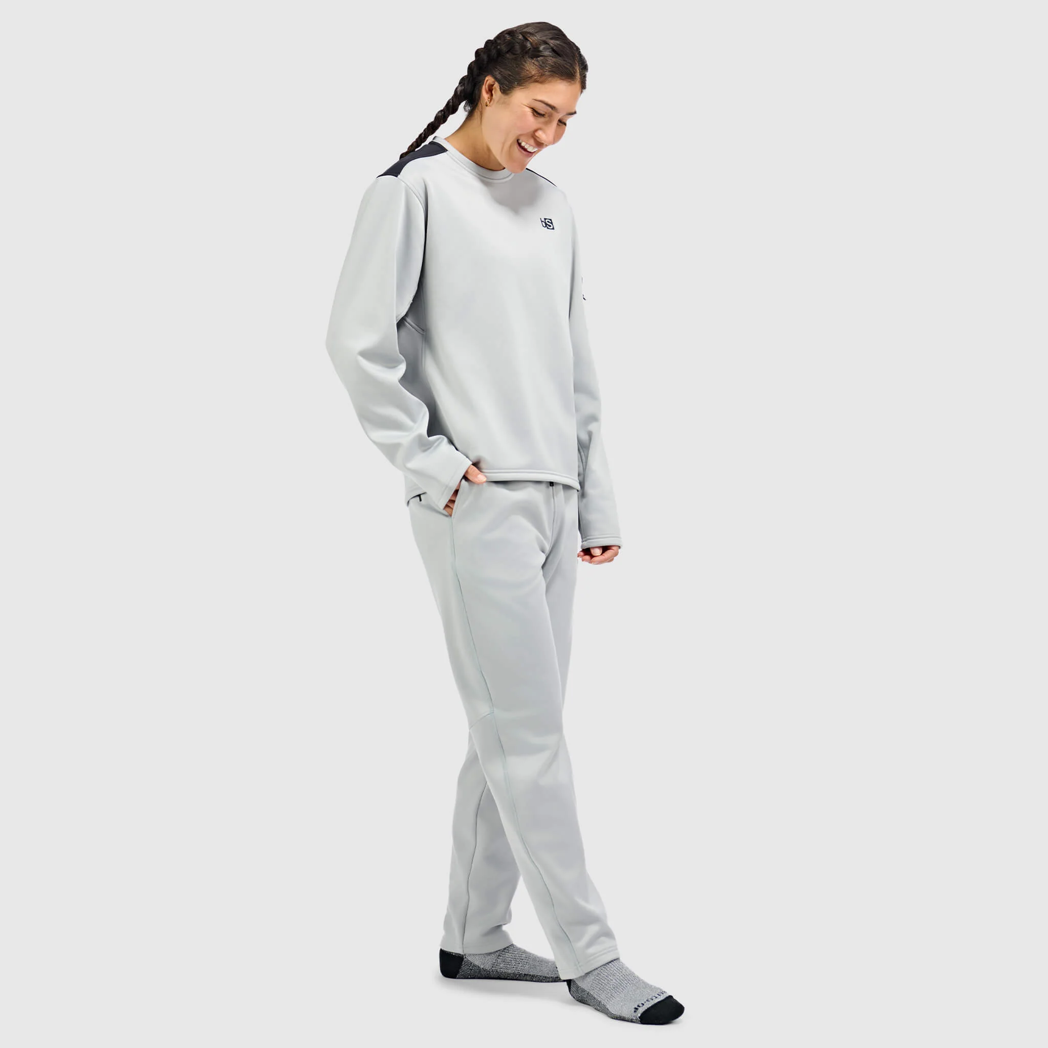Women's Spectrum Fleece Pullover Crew - Image 7