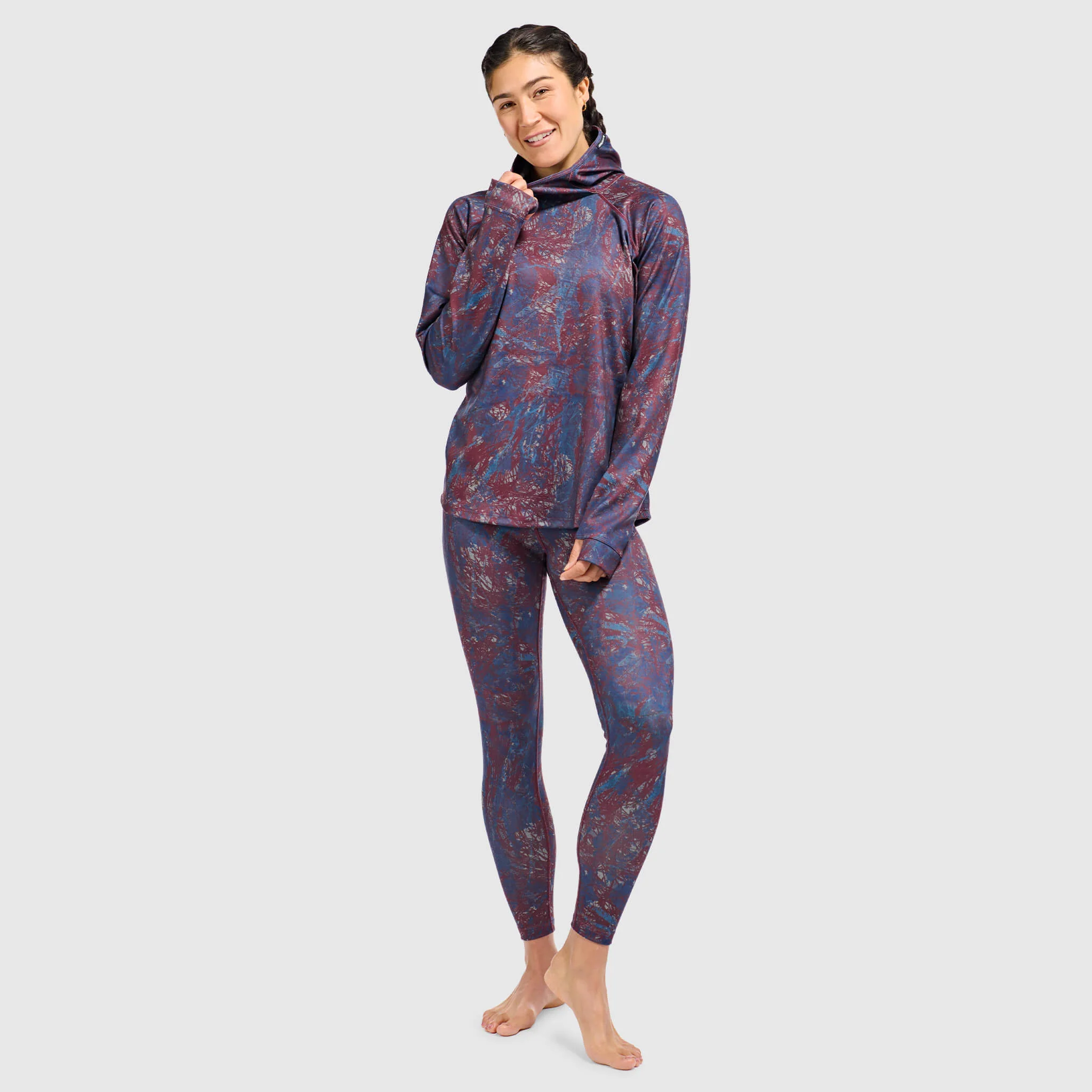 Women's Summit Base Layer Hoodie - Image 15
