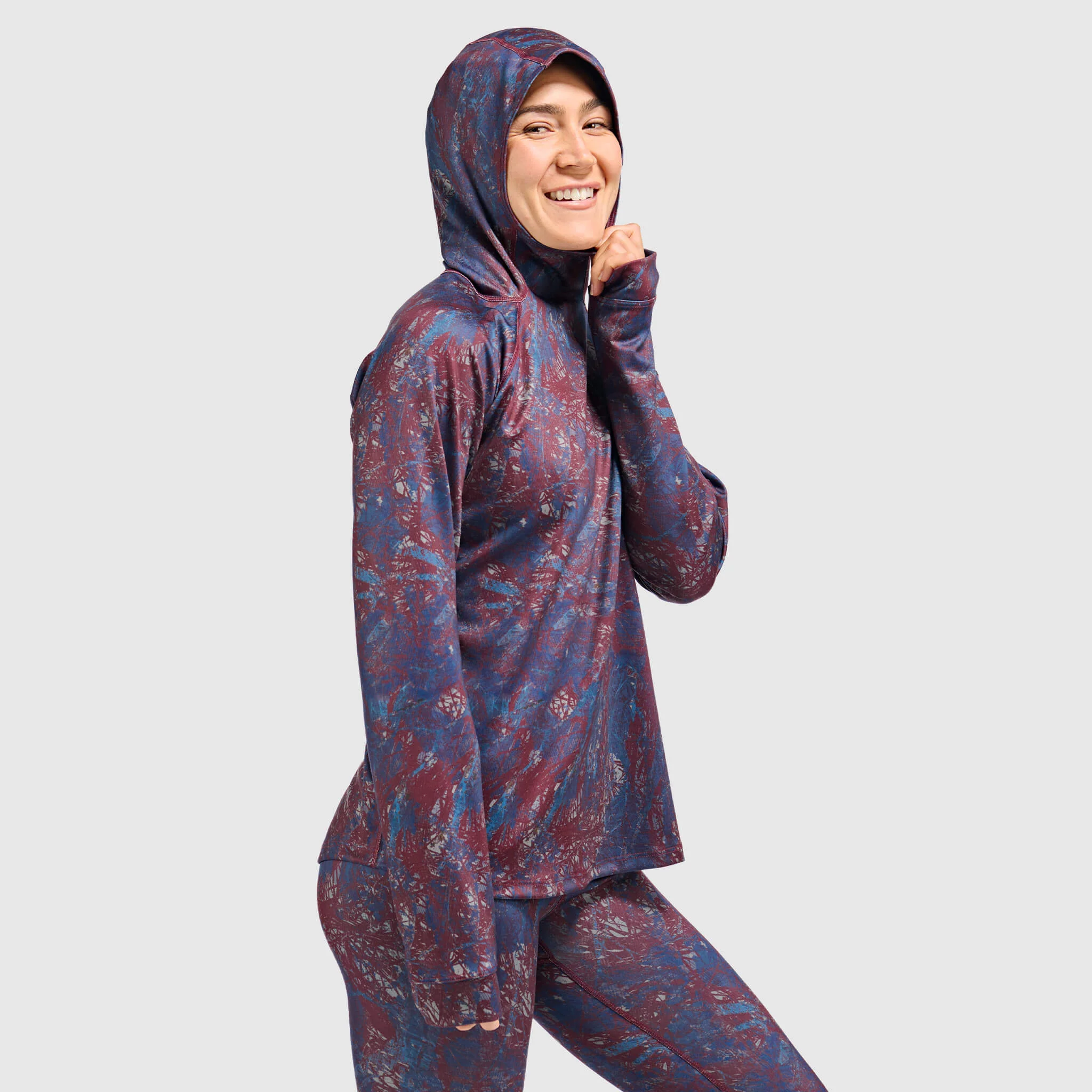 Women's Summit Base Layer Hoodie - Image 16