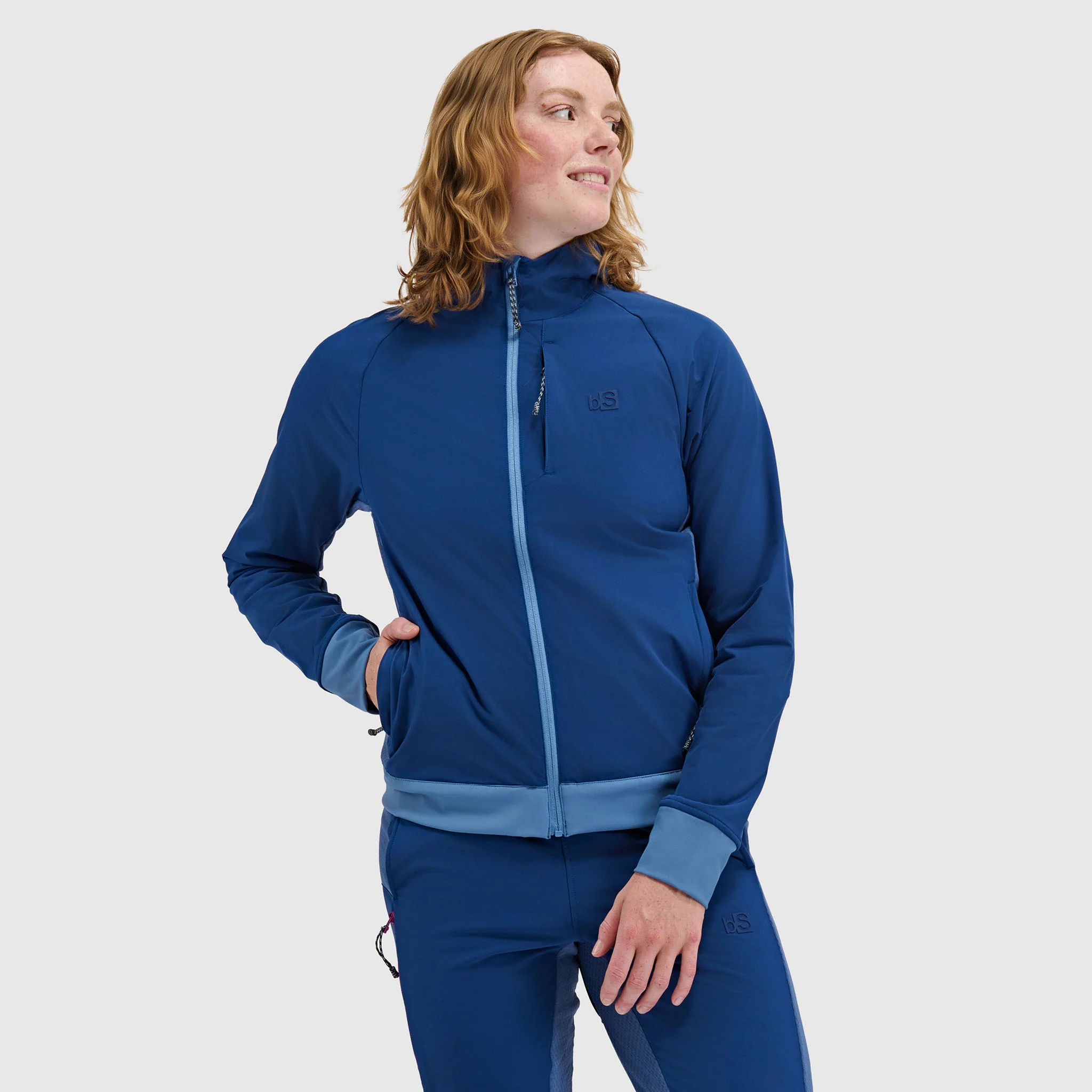 Women's Tribrid Grid Fleece Softshell Jacket - Image 10