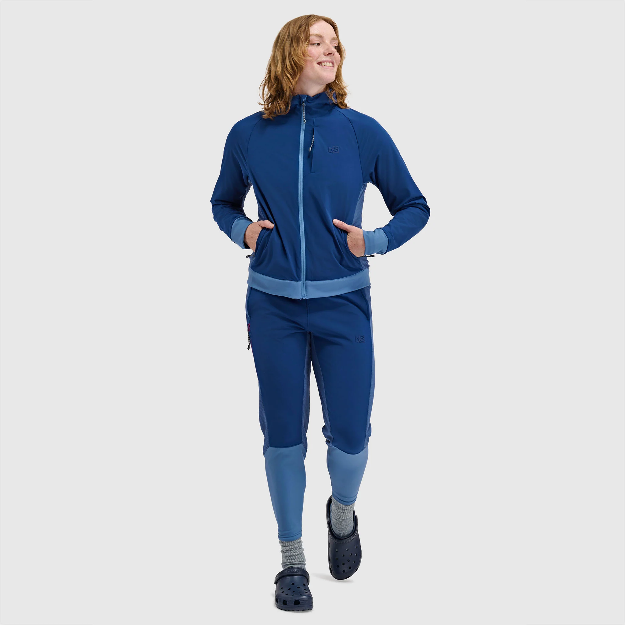 Women's Tribrid Grid Fleece Softshell Jacket - Image 11