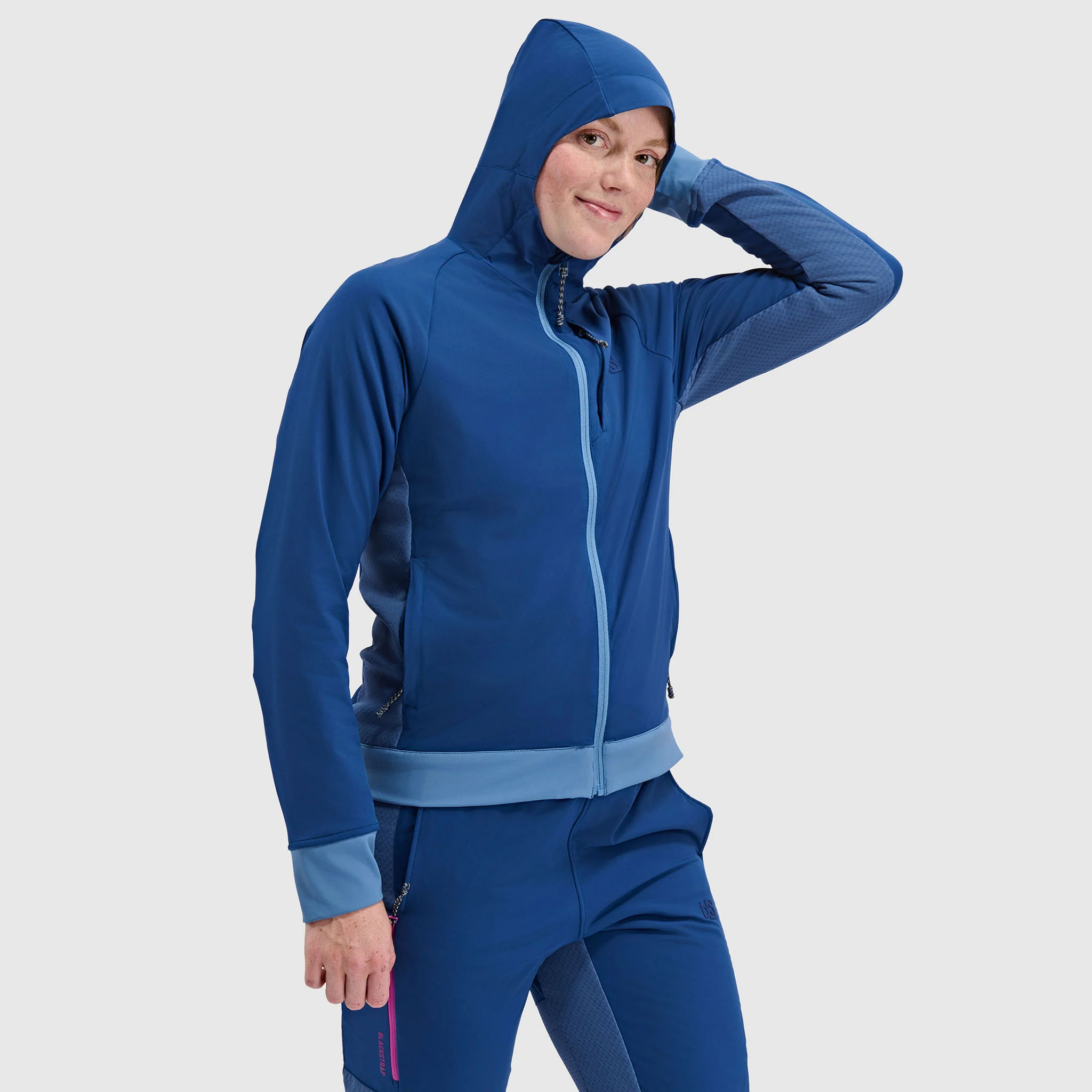 Women's Tribrid Grid Fleece Softshell Jacket - Image 12