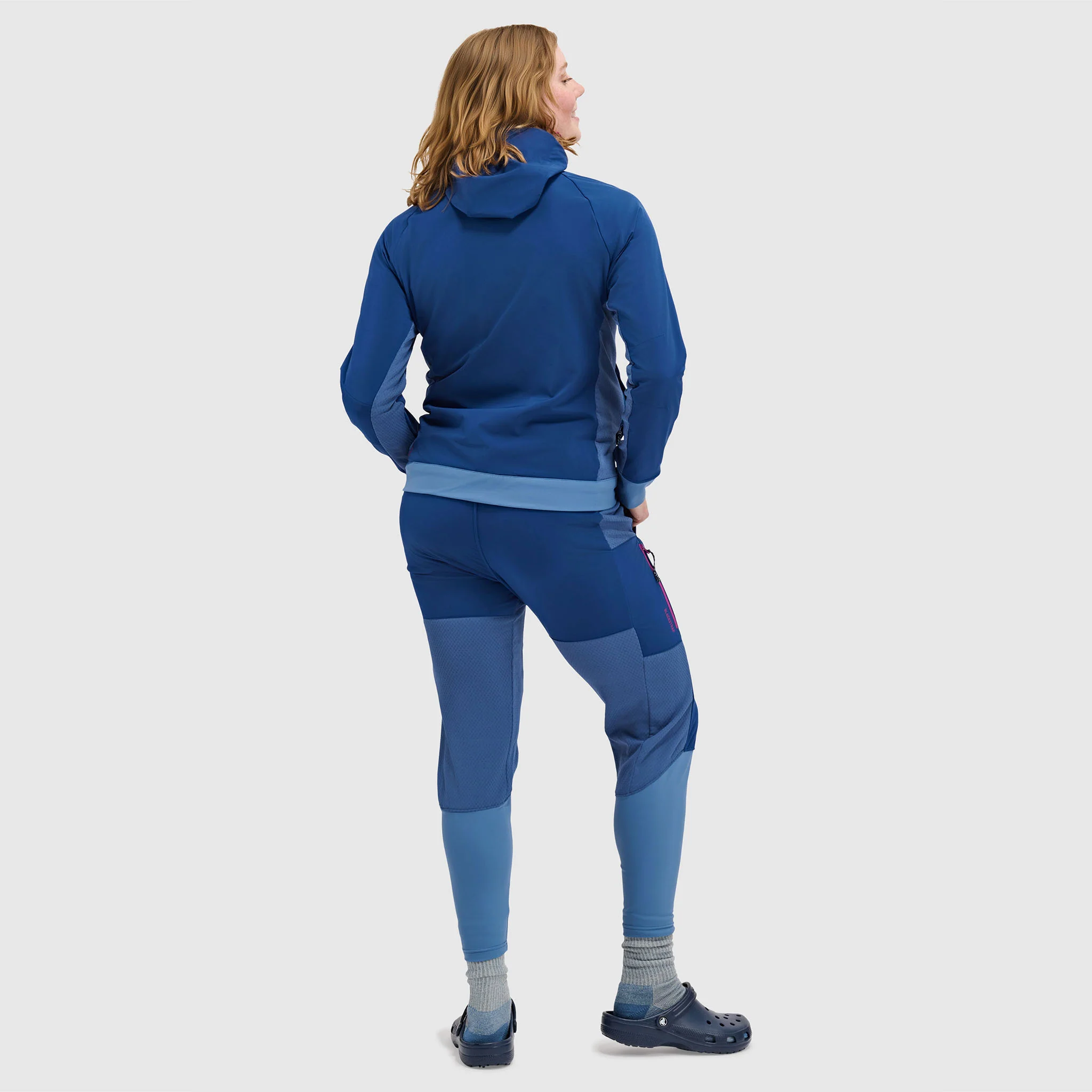 Women's Tribrid Grid Fleece Softshell Jacket - Image 15