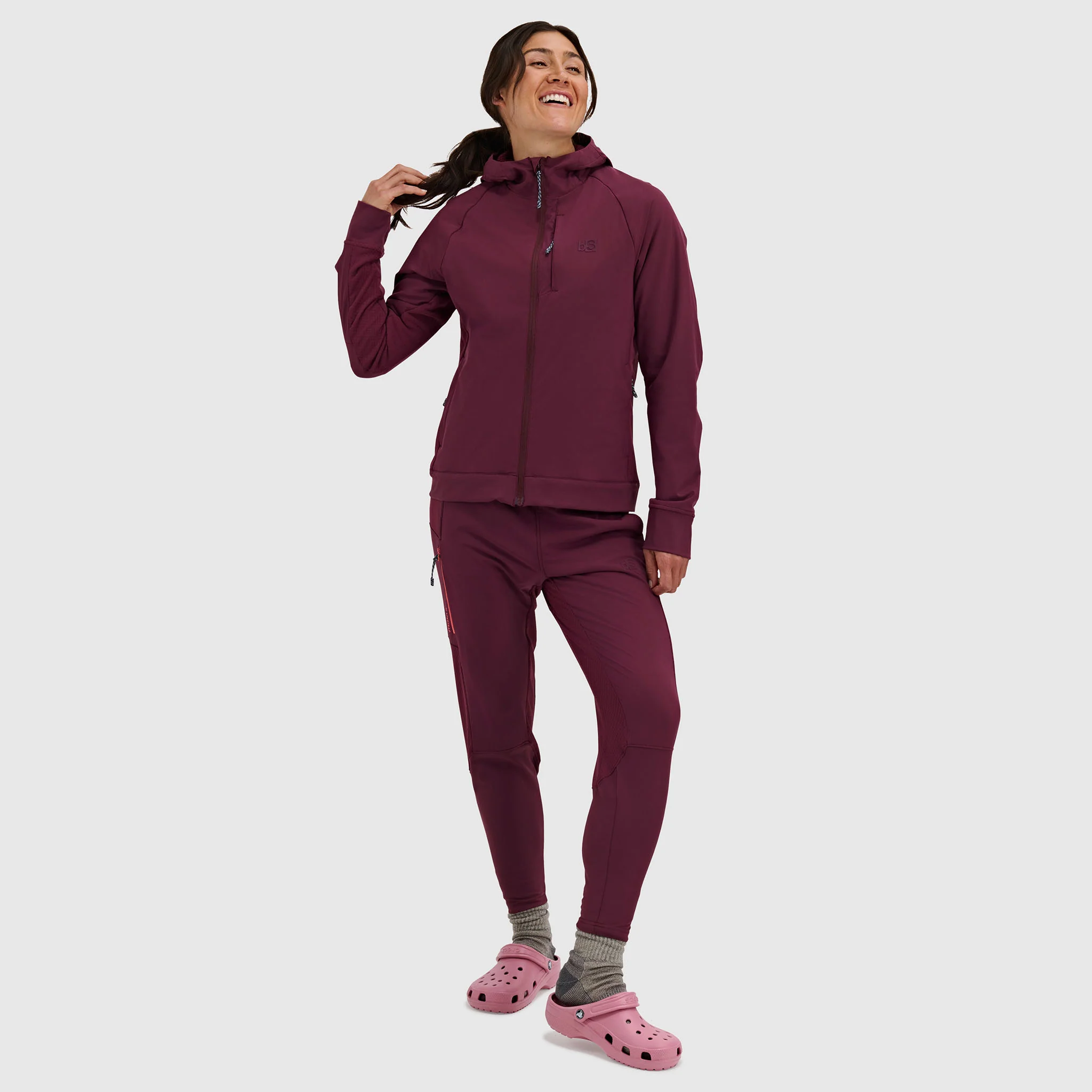 Women's Tribrid Grid Fleece Softshell Jacket - Image 17
