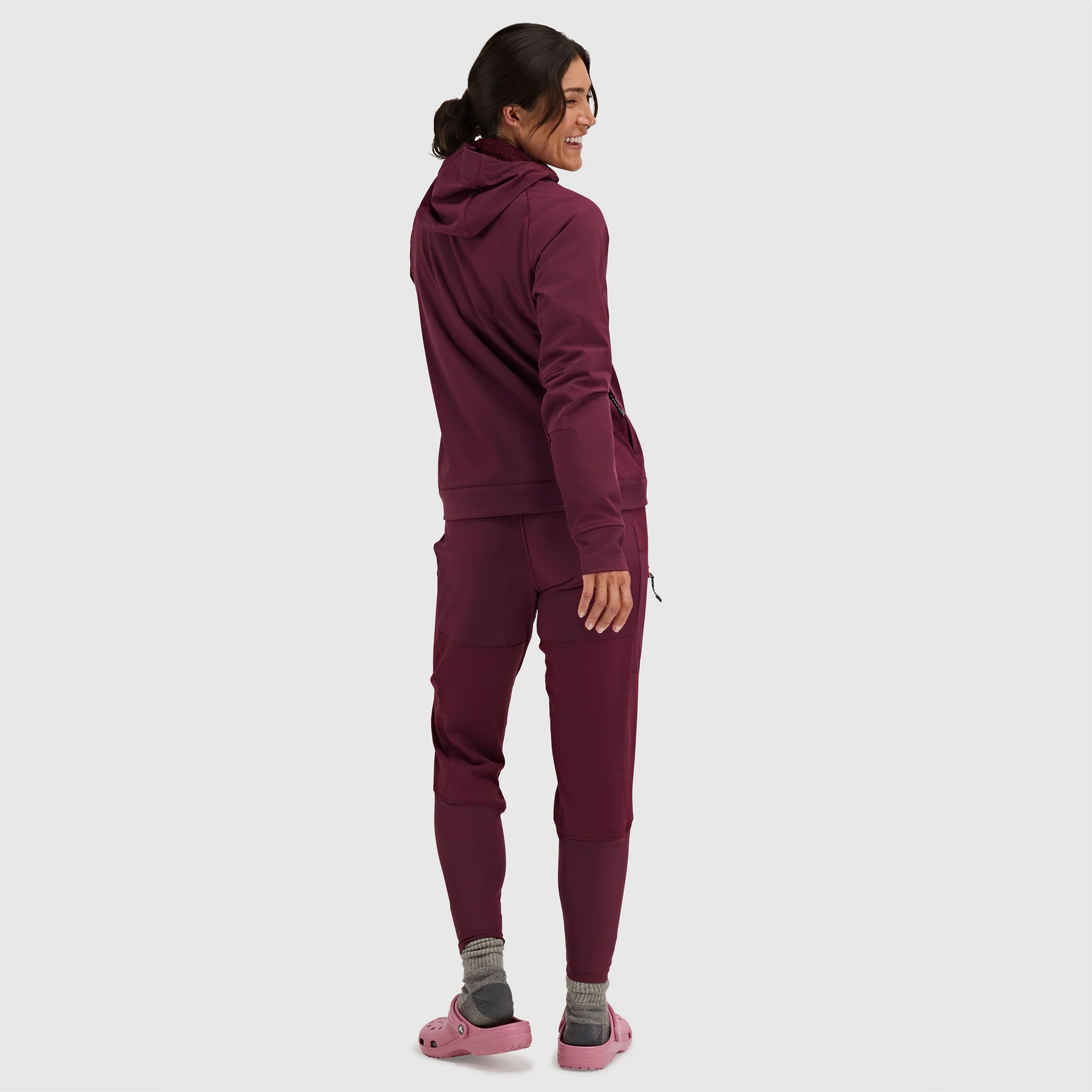 Women's Tribrid Grid Fleece Softshell Jacket - Image 21