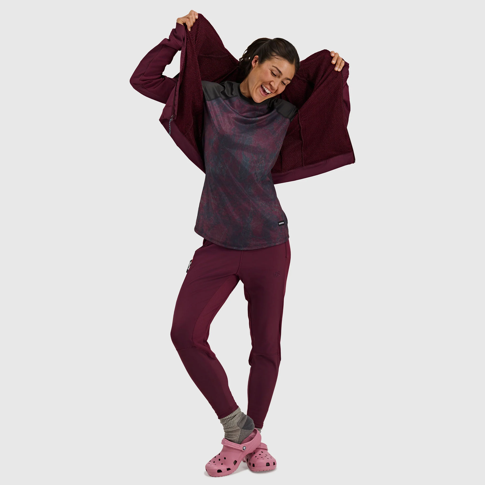 Women's Tribrid Grid Fleece Softshell Jacket - Image 24