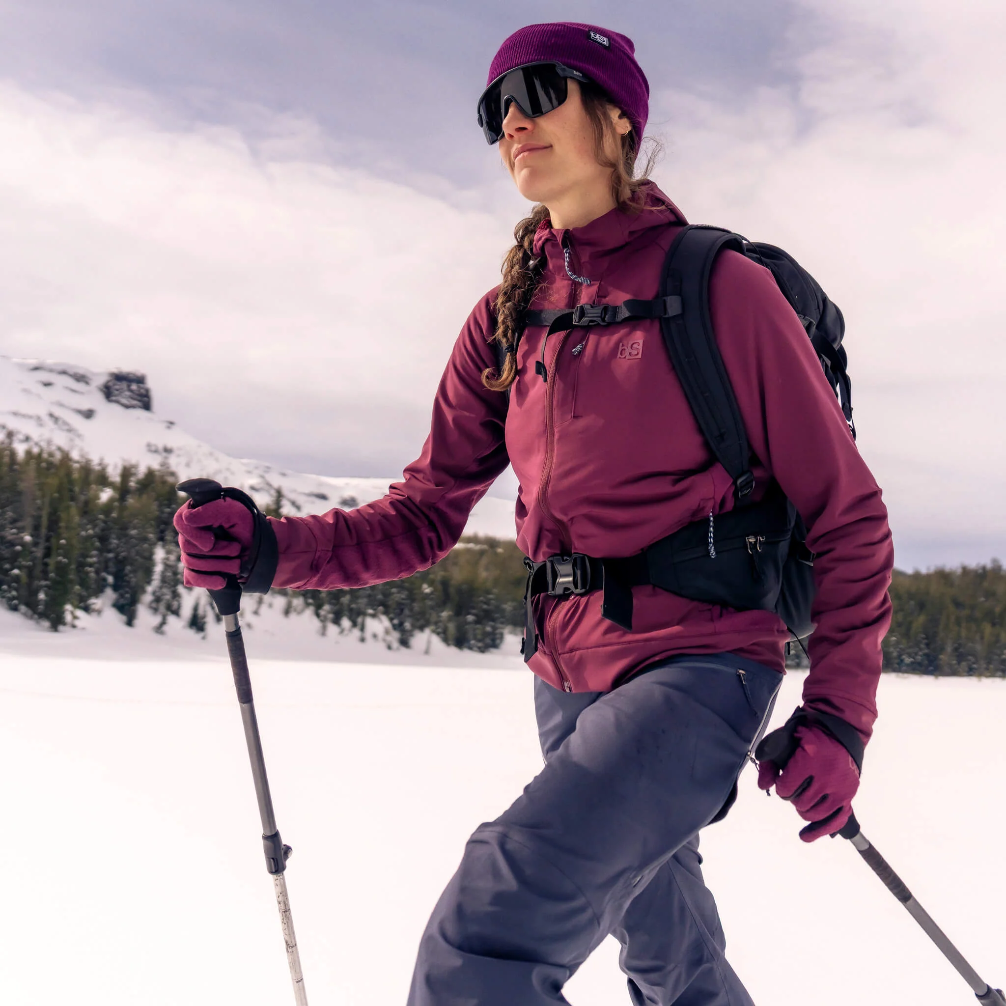 Women's Tribrid Grid Fleece Softshell Jacket - Image 32