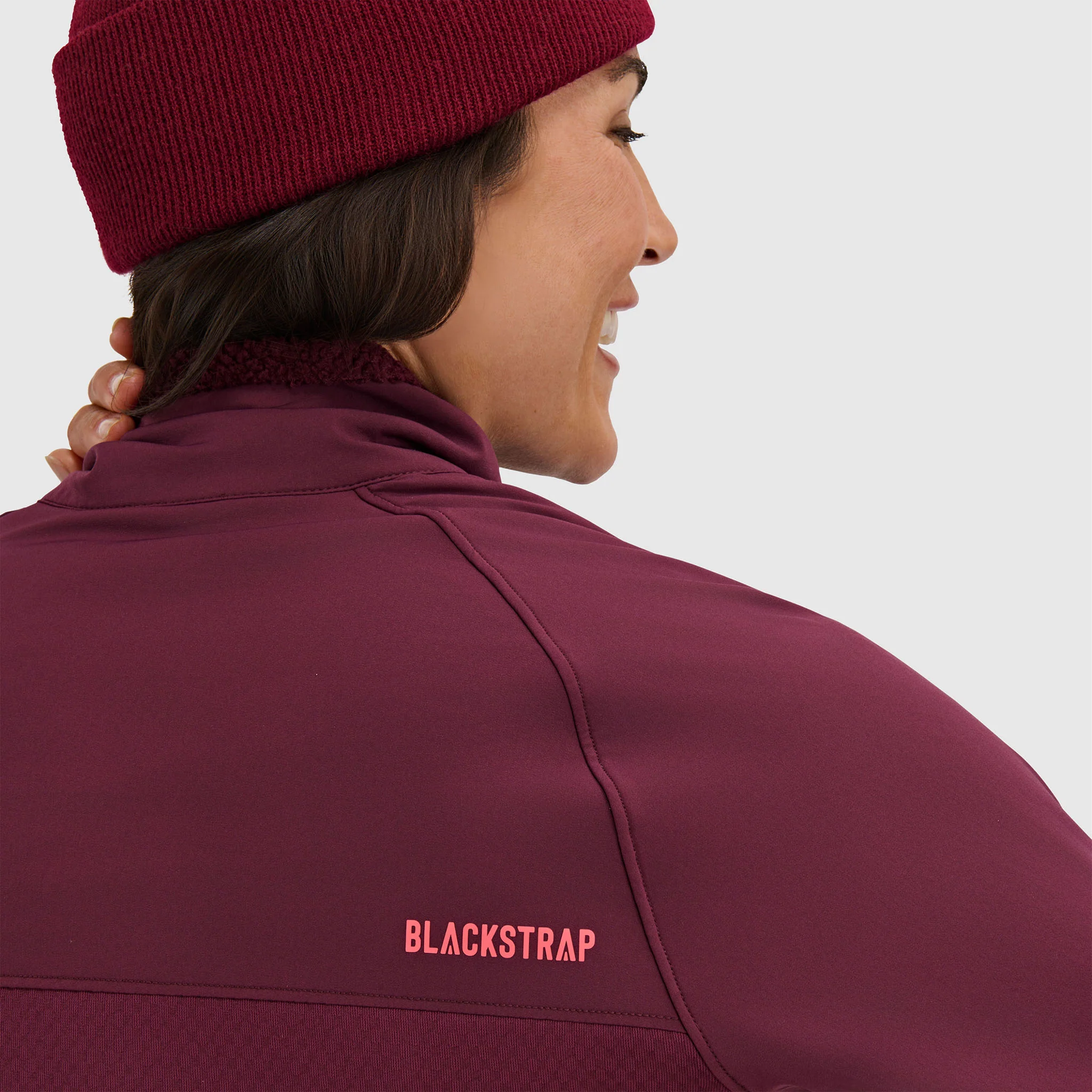 Women's Tribrid Grid Fleece Pullover Jacket 1/2 Zip - Image 20