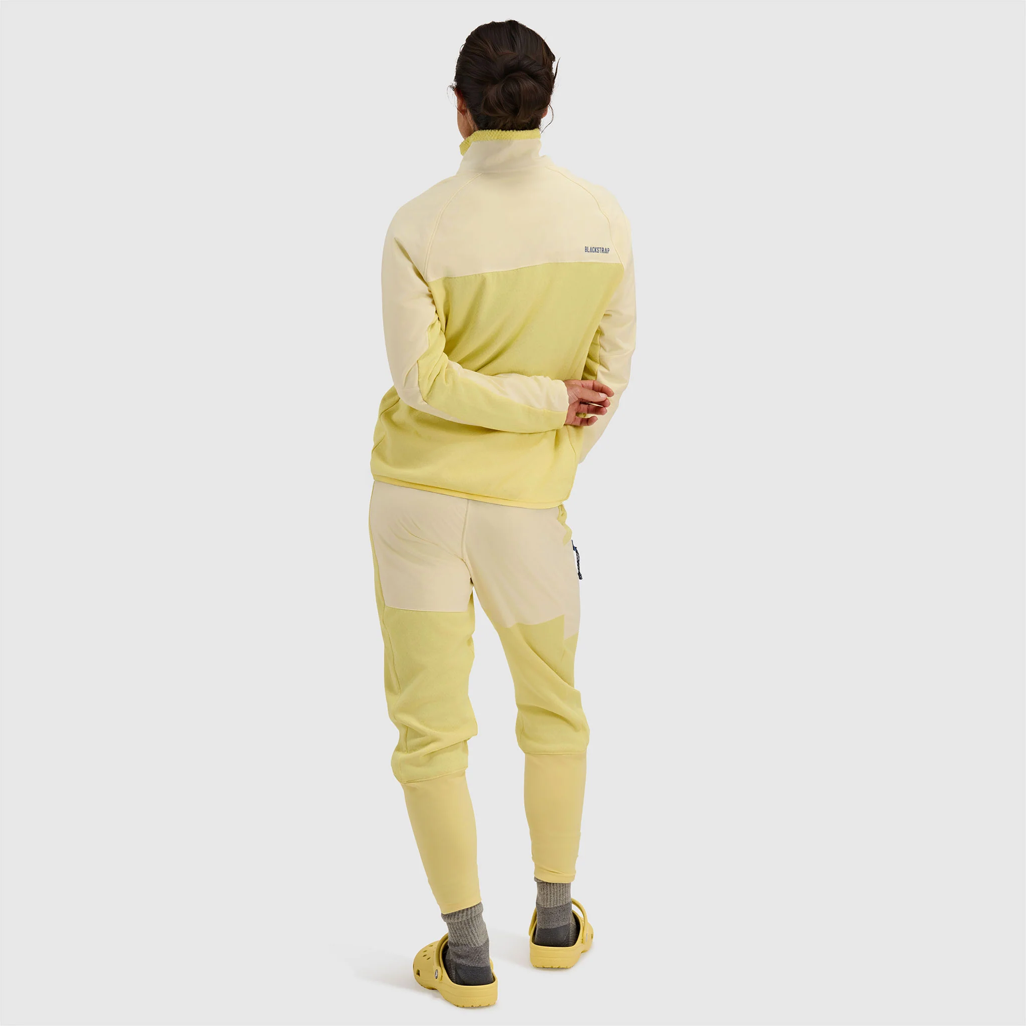 Women's Tribrid Grid Fleece Pullover Jacket 1/2 Zip - Image 6